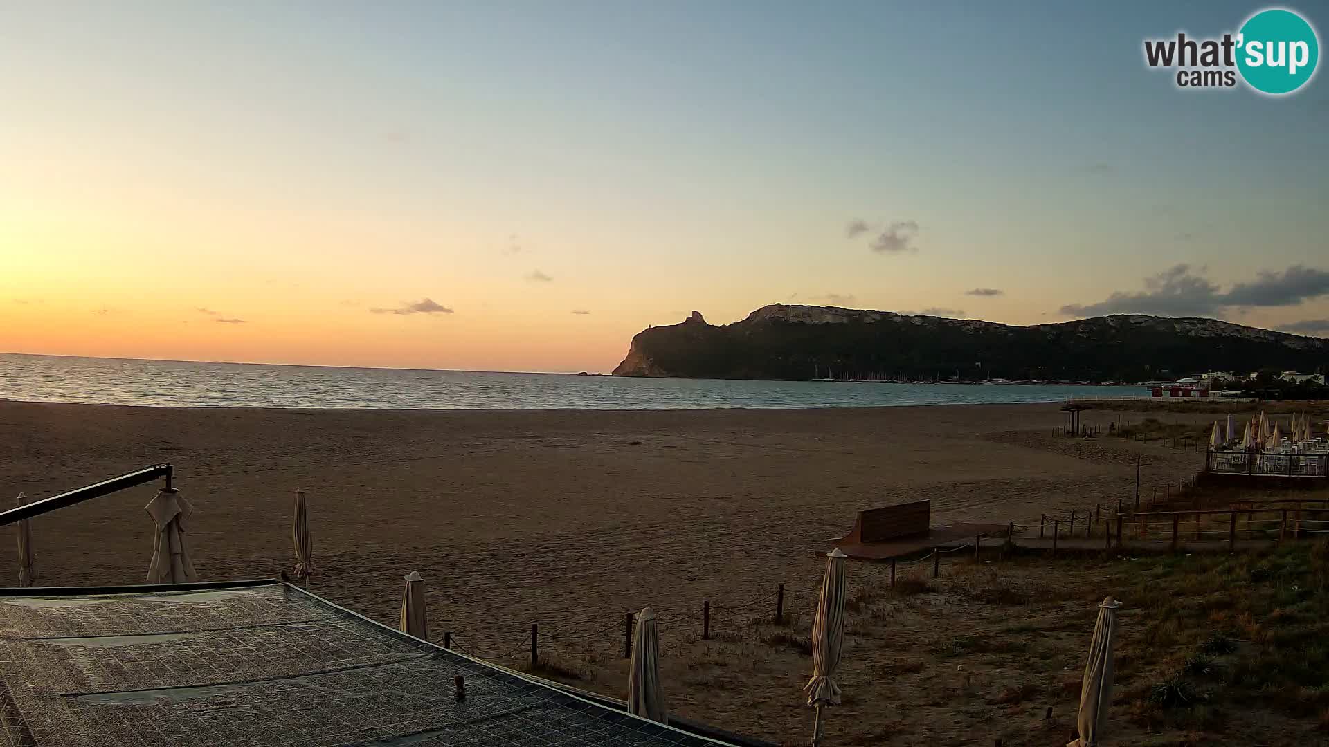 Webcam plage de Poetto | Cagliari | Sardaigne
