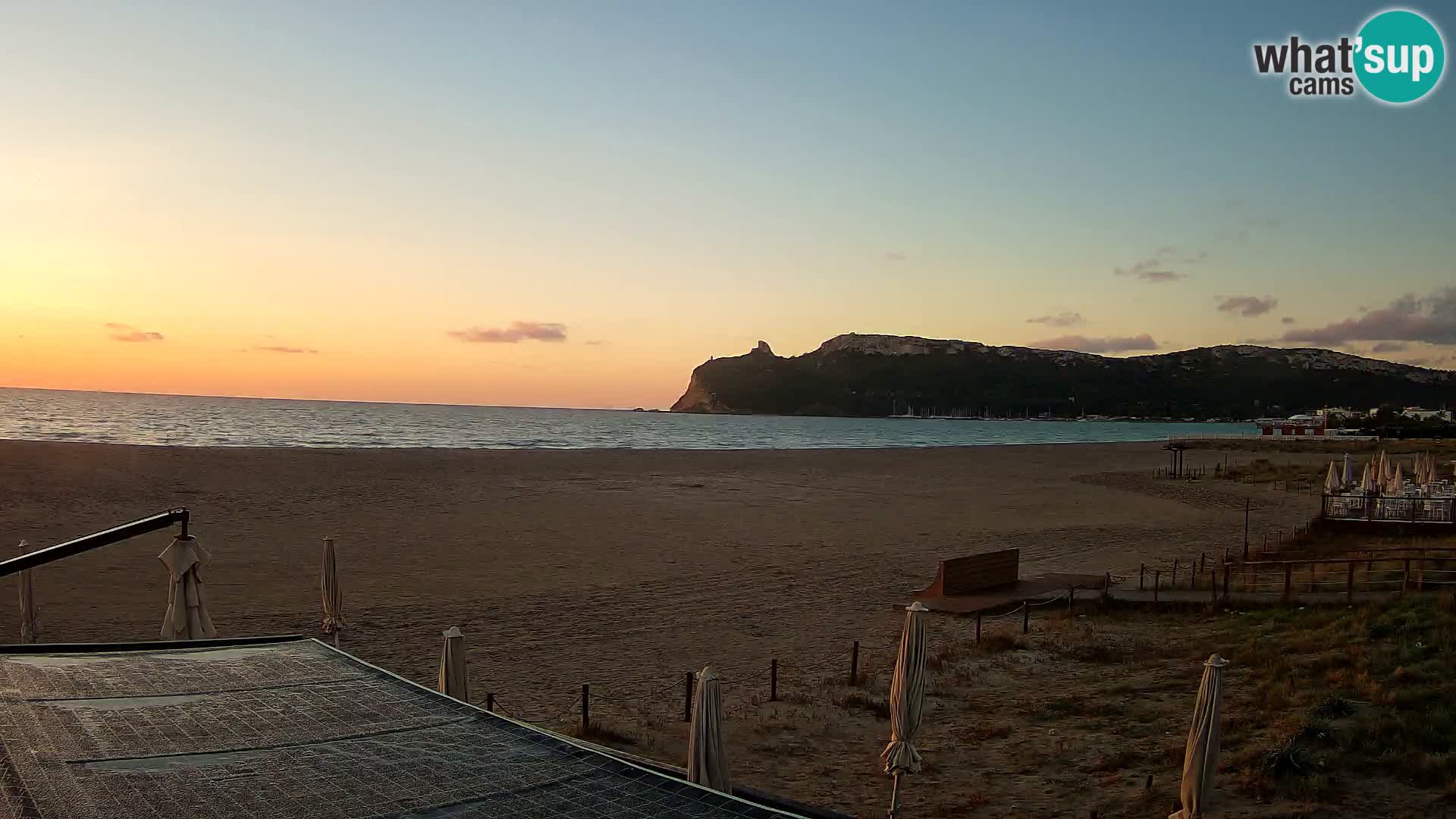 Webcam spiaggia del Poetto | Cagliari | Sardegna