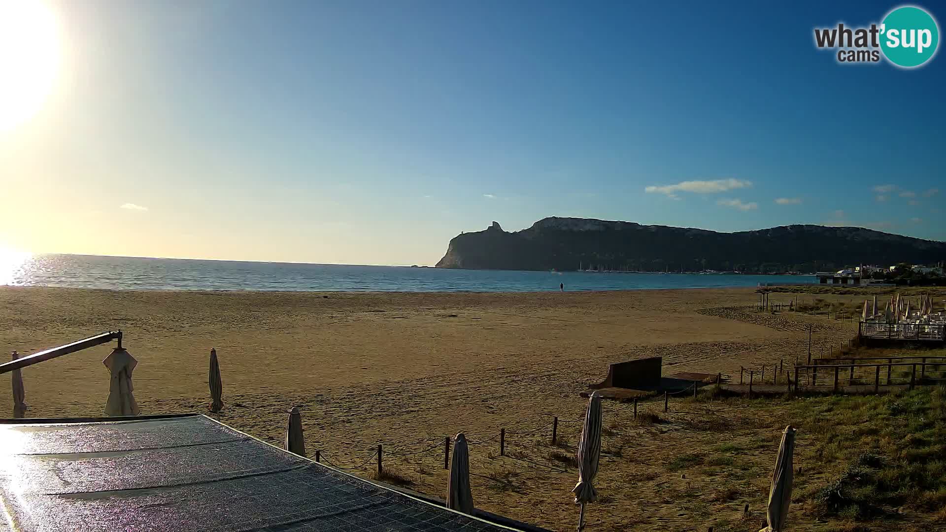 Poetto beach webcam | Cagliari | Sardinia