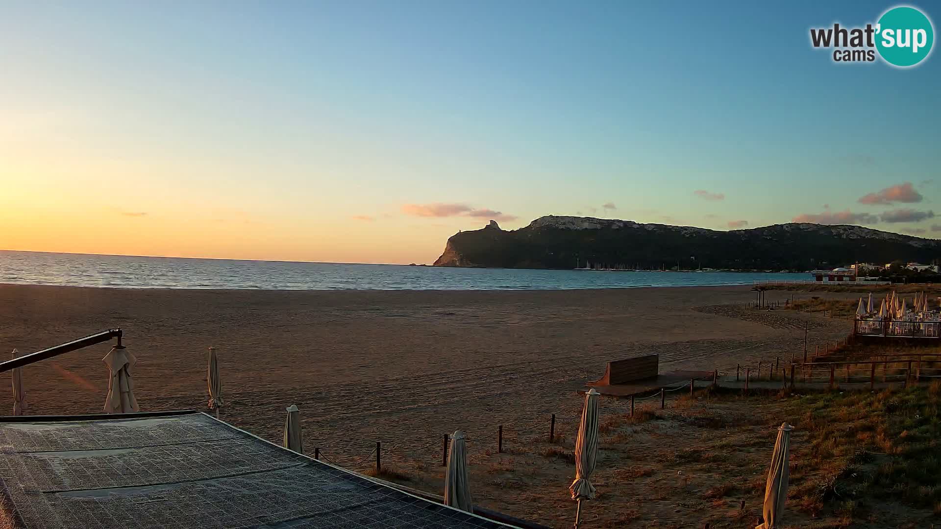 Poetto beach webcam | Cagliari | Sardinia