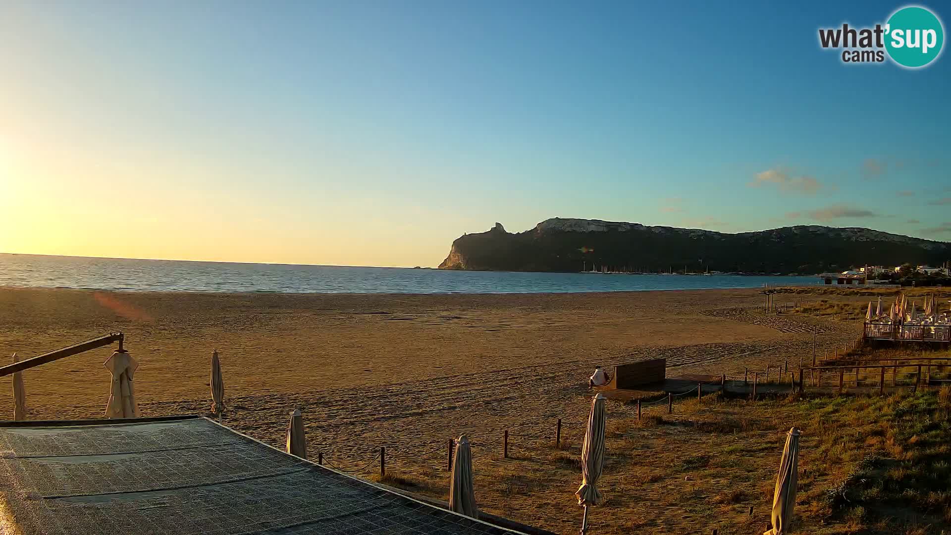 Poetto Strand Webcam | Cagliari | Sardinien