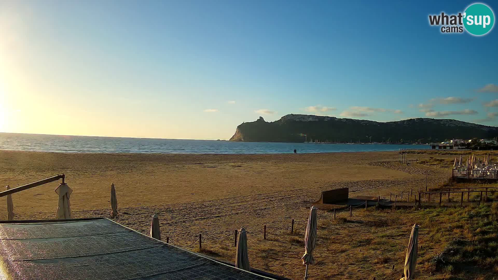 Poetto beach webcam | Cagliari | Sardinija