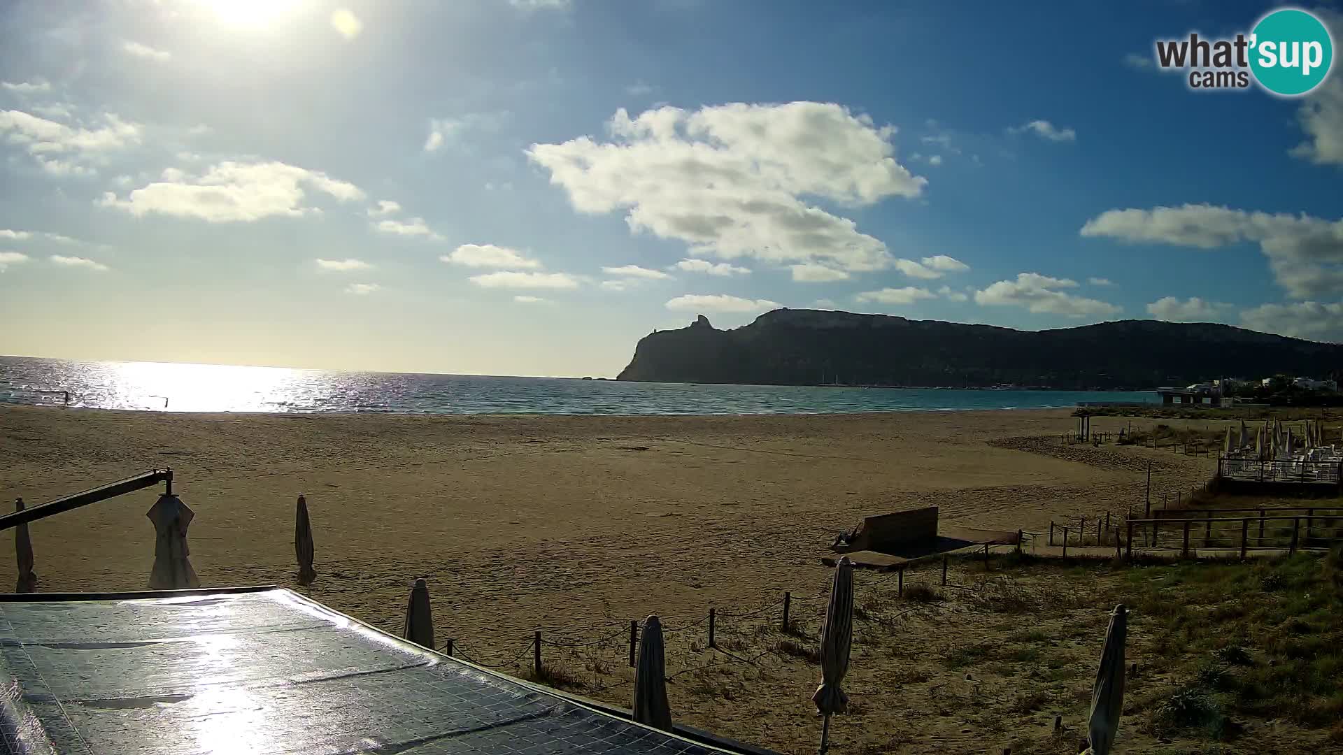 Poetto beach webcam | Cagliari | Sardinija
