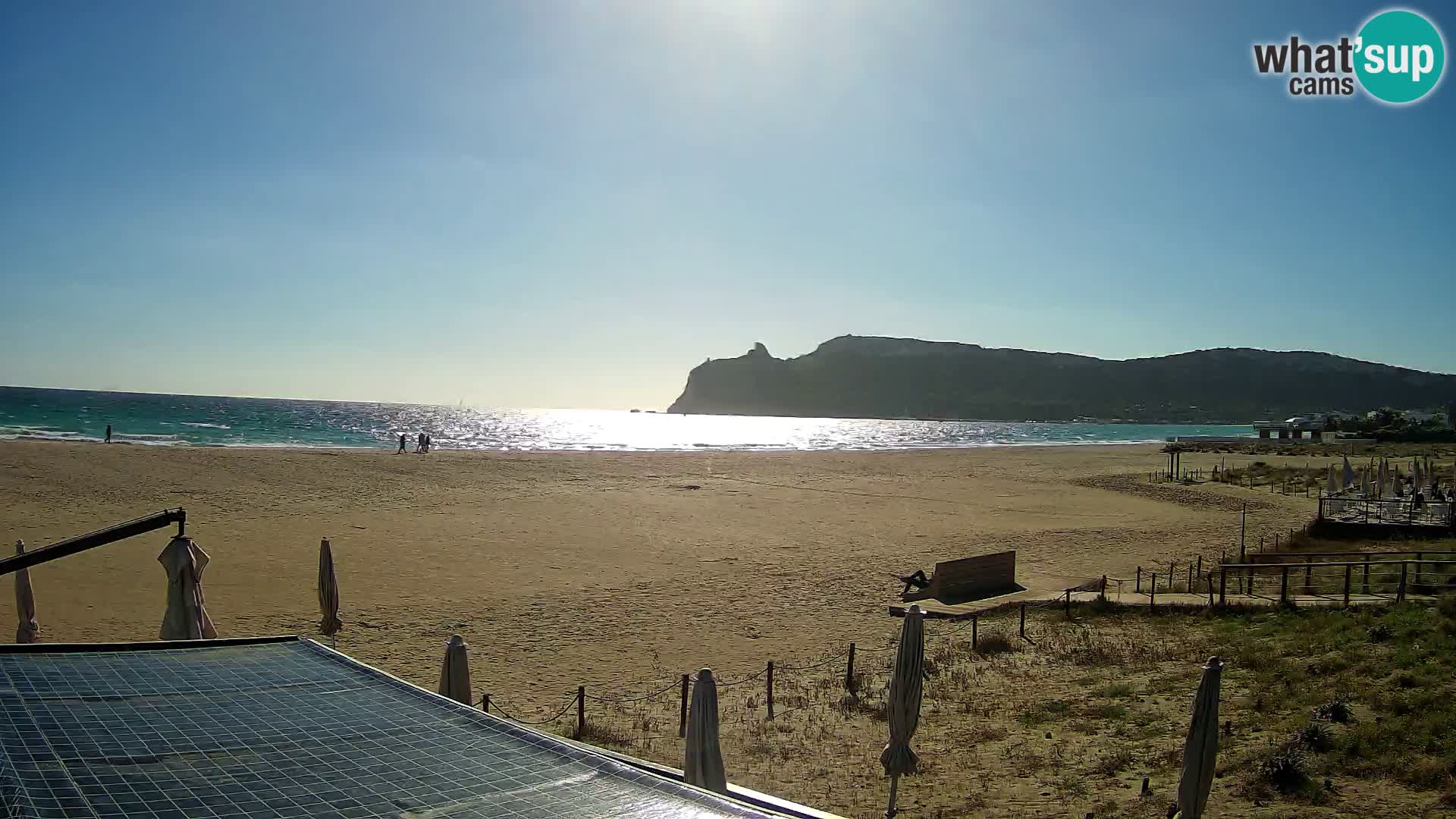 Webcam spiaggia del Poetto | Cagliari | Sardegna