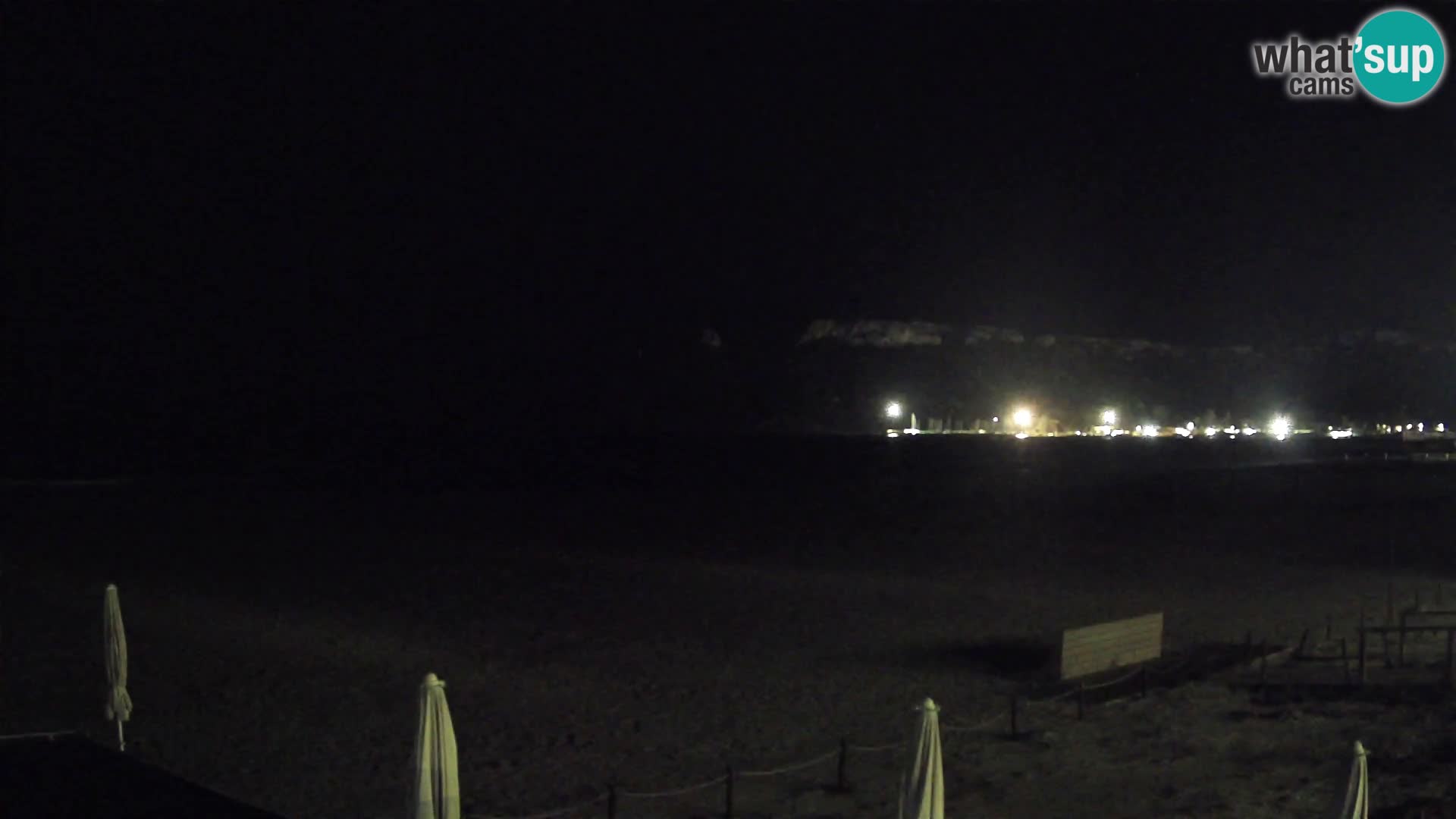 Poetto beach webcam | Cagliari | Sardinia