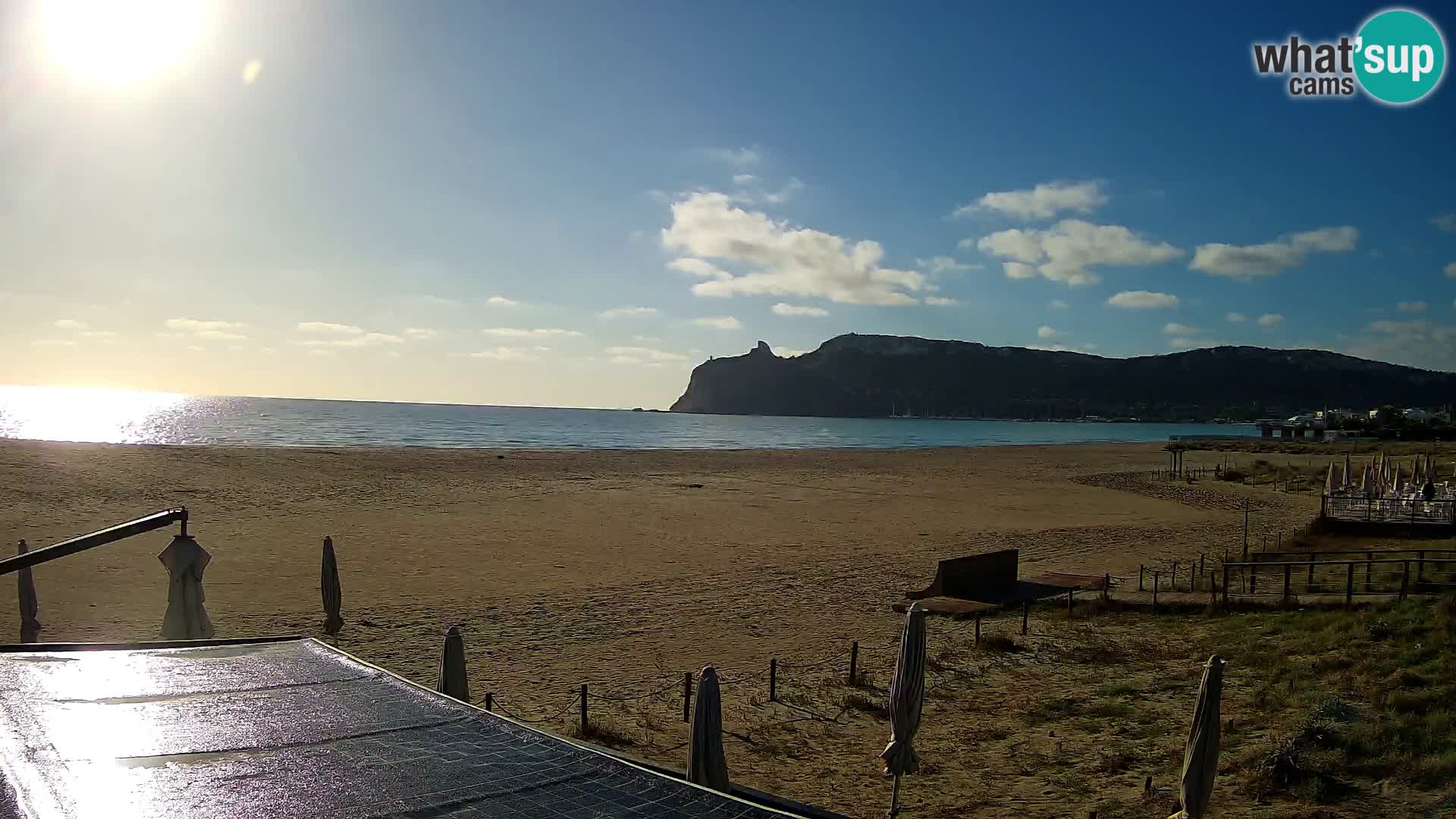 Webcam spiaggia del Poetto | Cagliari | Sardegna