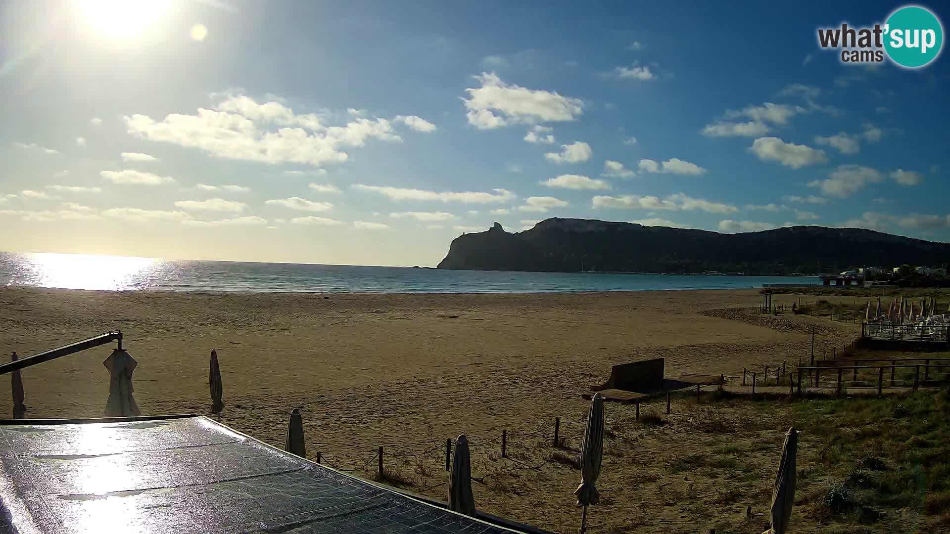 Poetto beach webcam | Cagliari | Sardinia