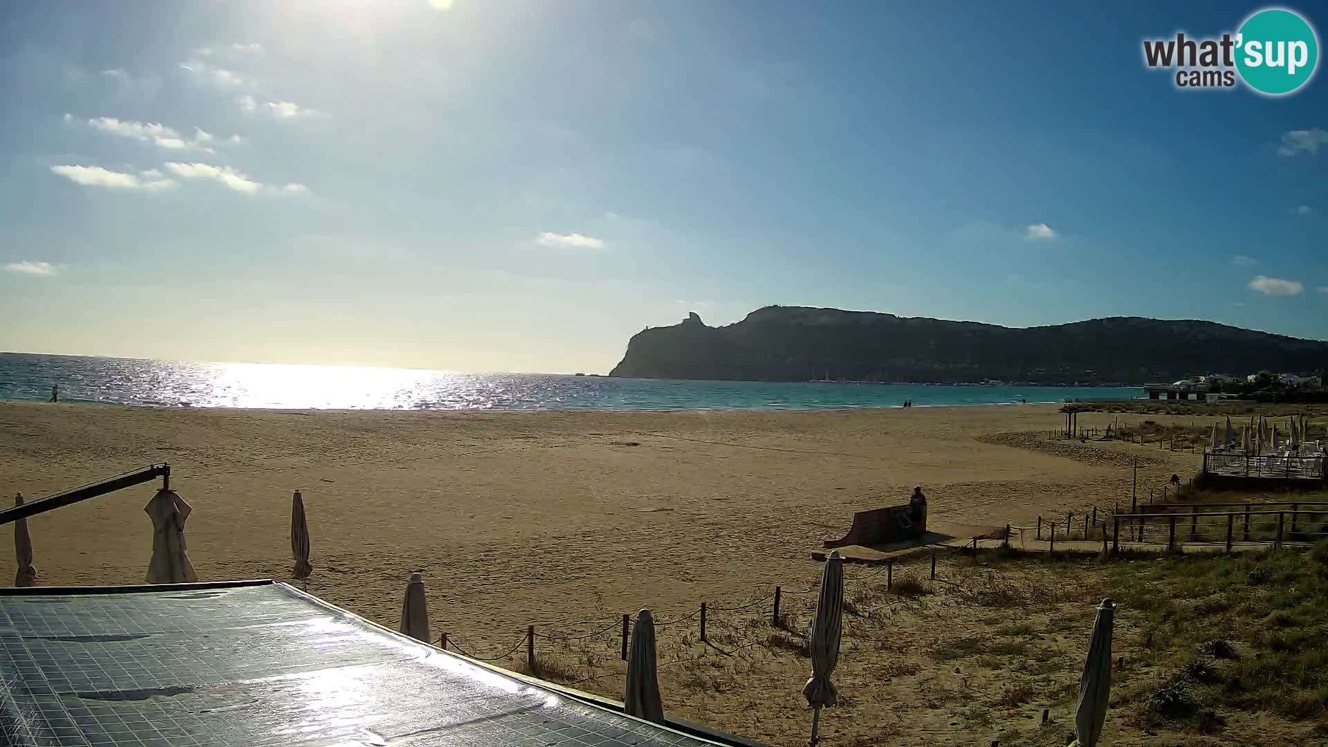 Poetto beach webcam | Cagliari | Sardinia