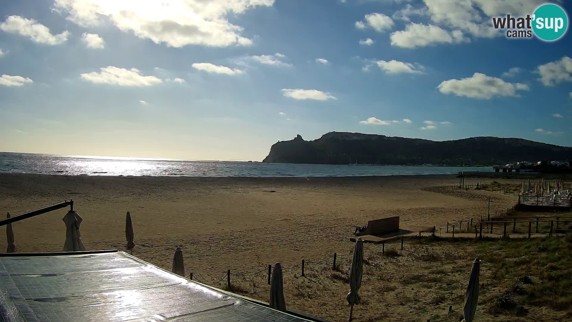 Poetto beach webcam | Cagliari | Sardinija