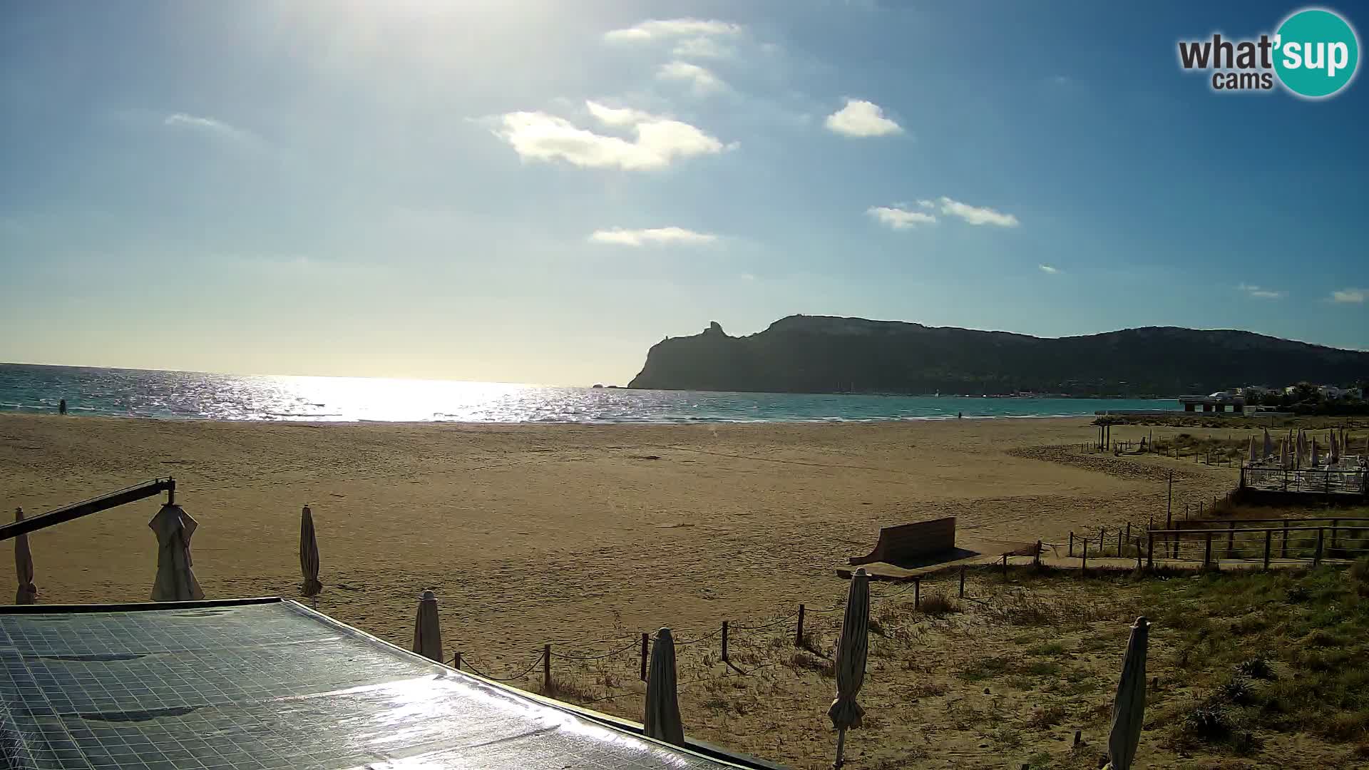 Webcam plage de Poetto | Cagliari | Sardaigne
