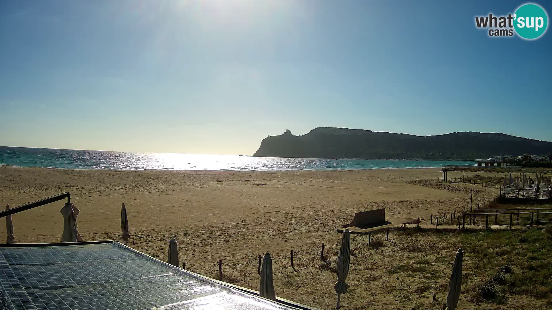 Poetto beach webcam | Cagliari | Sardinia