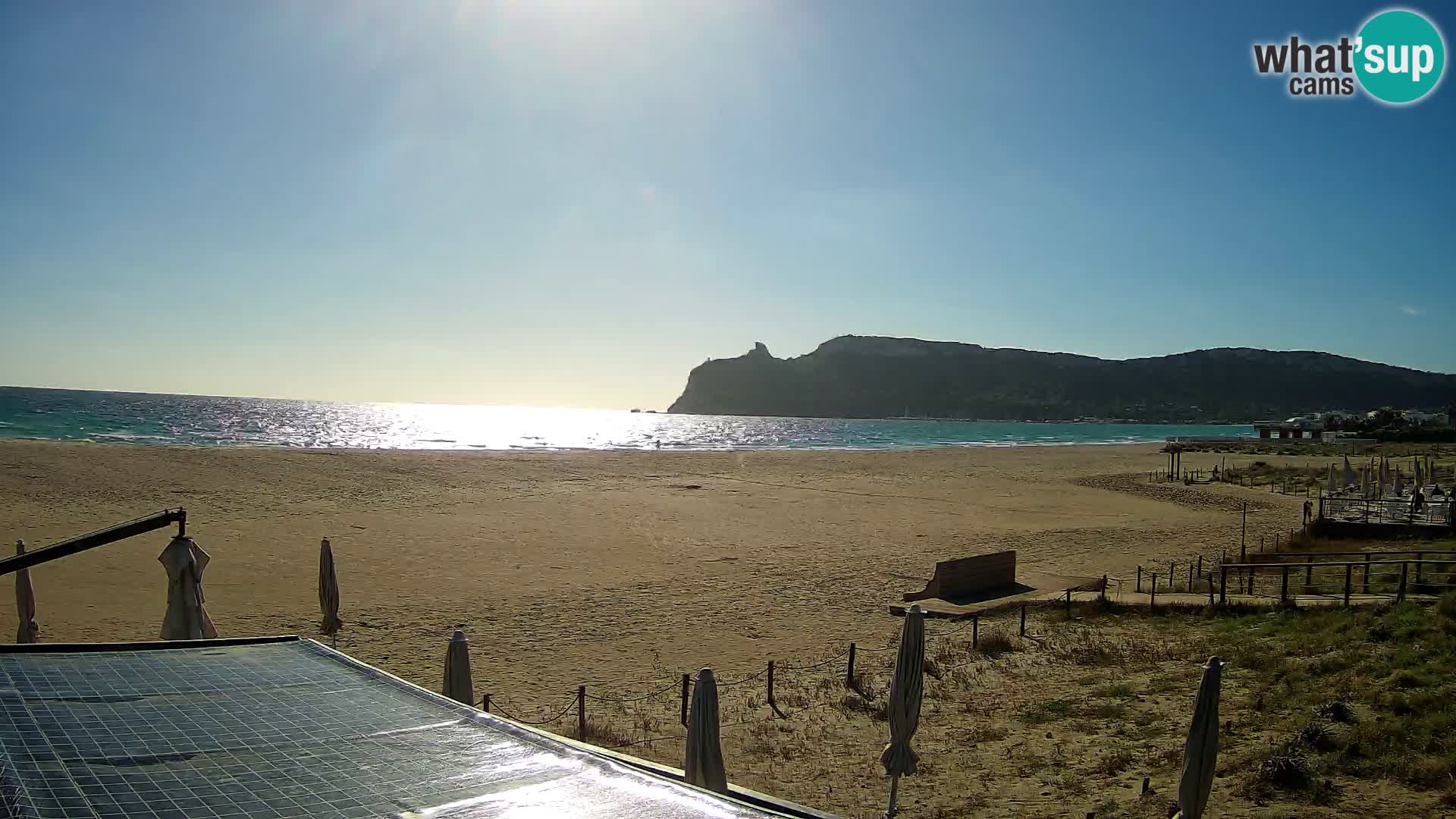 Webcam plage de Poetto | Cagliari | Sardaigne