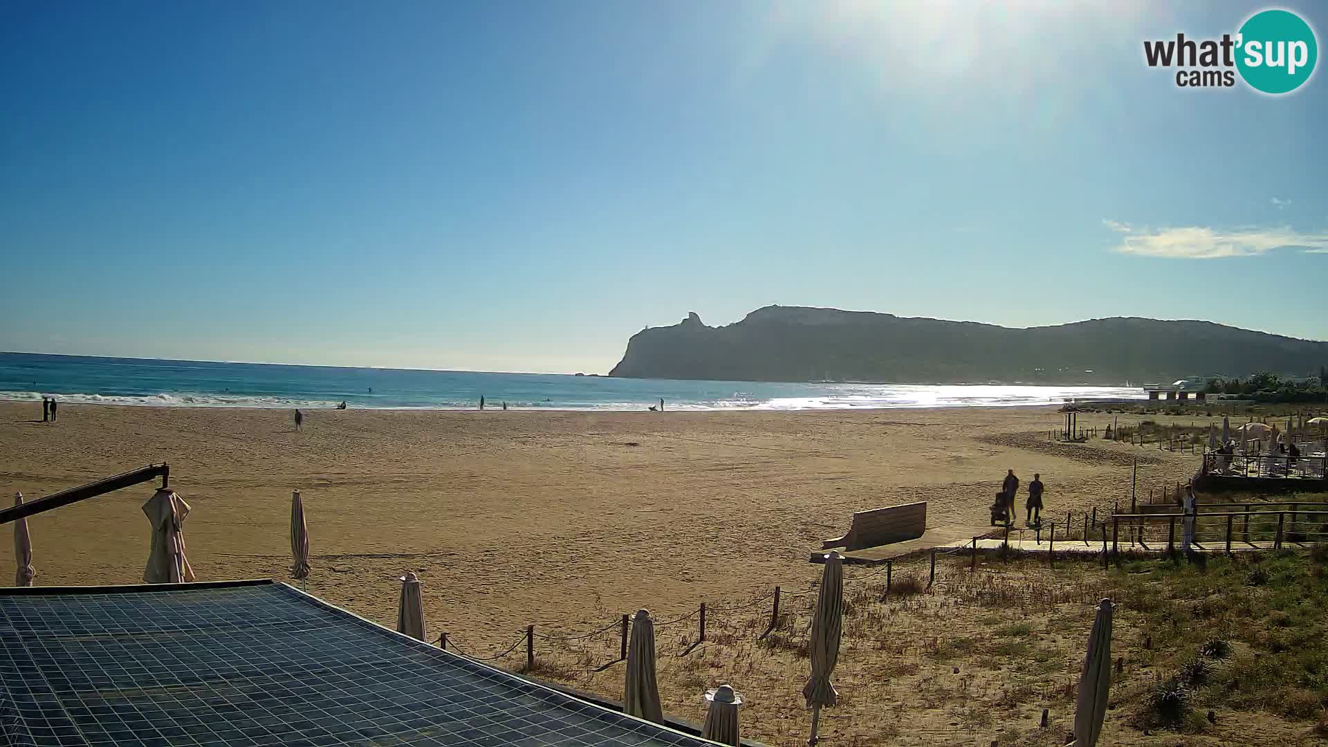 Poetto Strand Webcam | Cagliari | Sardinien
