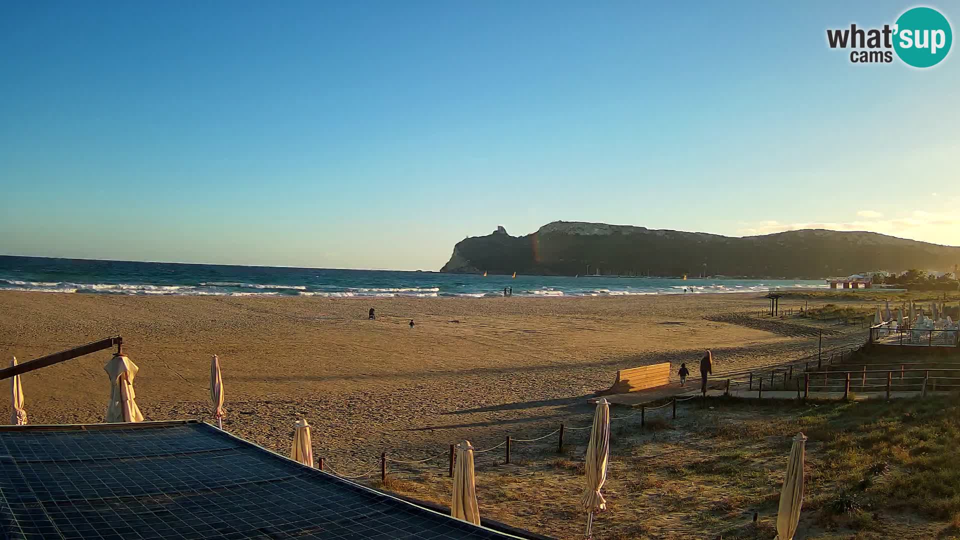 Webcam spiaggia del Poetto | Cagliari | Sardegna