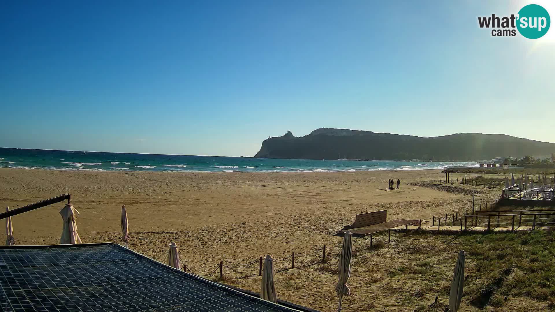 Poetto Strand Webcam | Cagliari | Sardinien