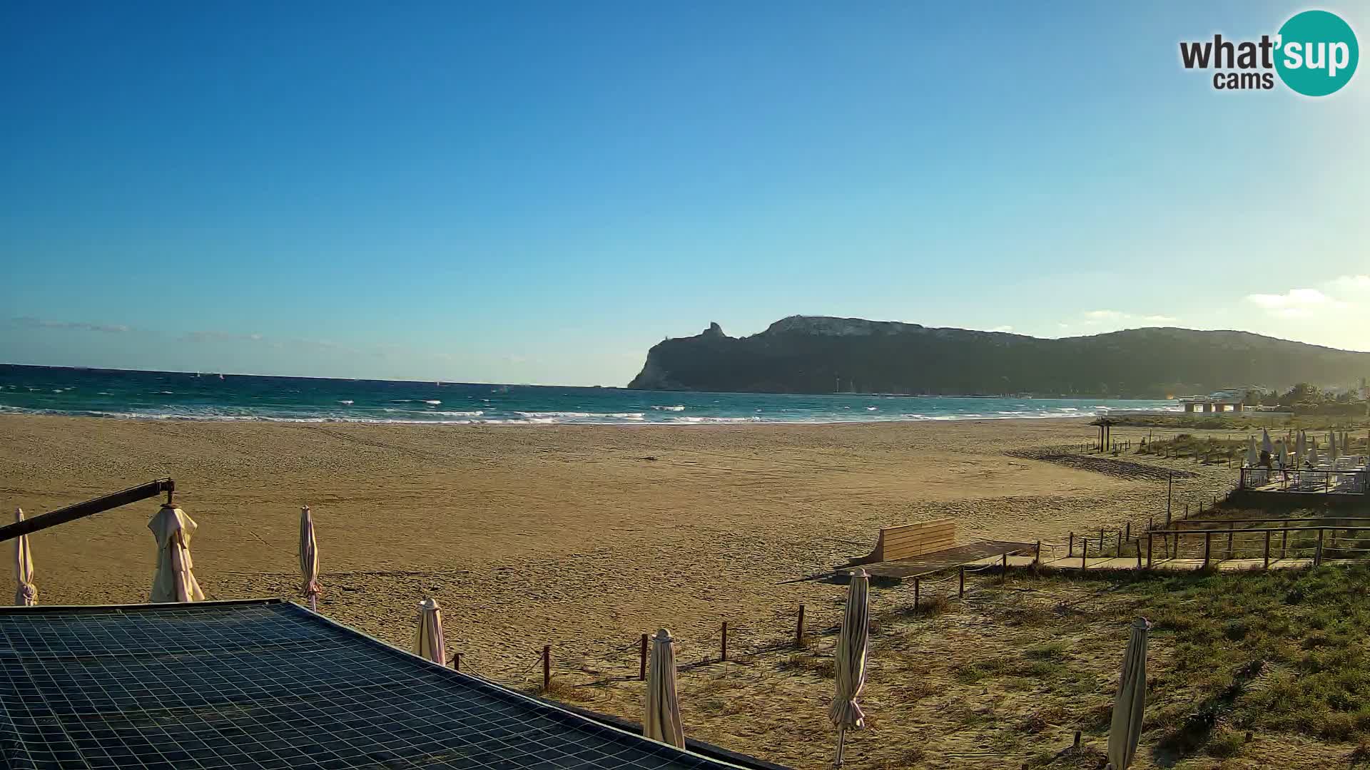Poetto beach webcam | Cagliari | Sardinia
