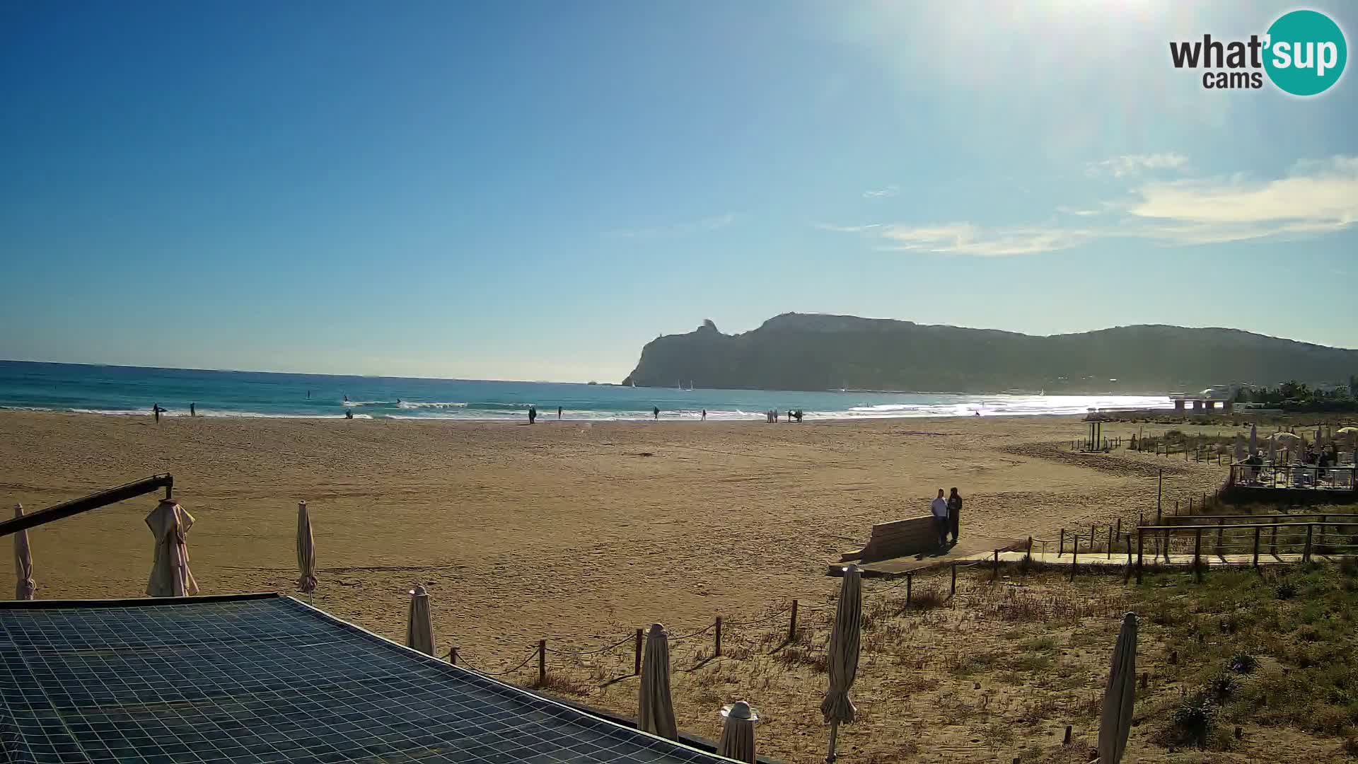 Webcam plage de Poetto | Cagliari | Sardaigne