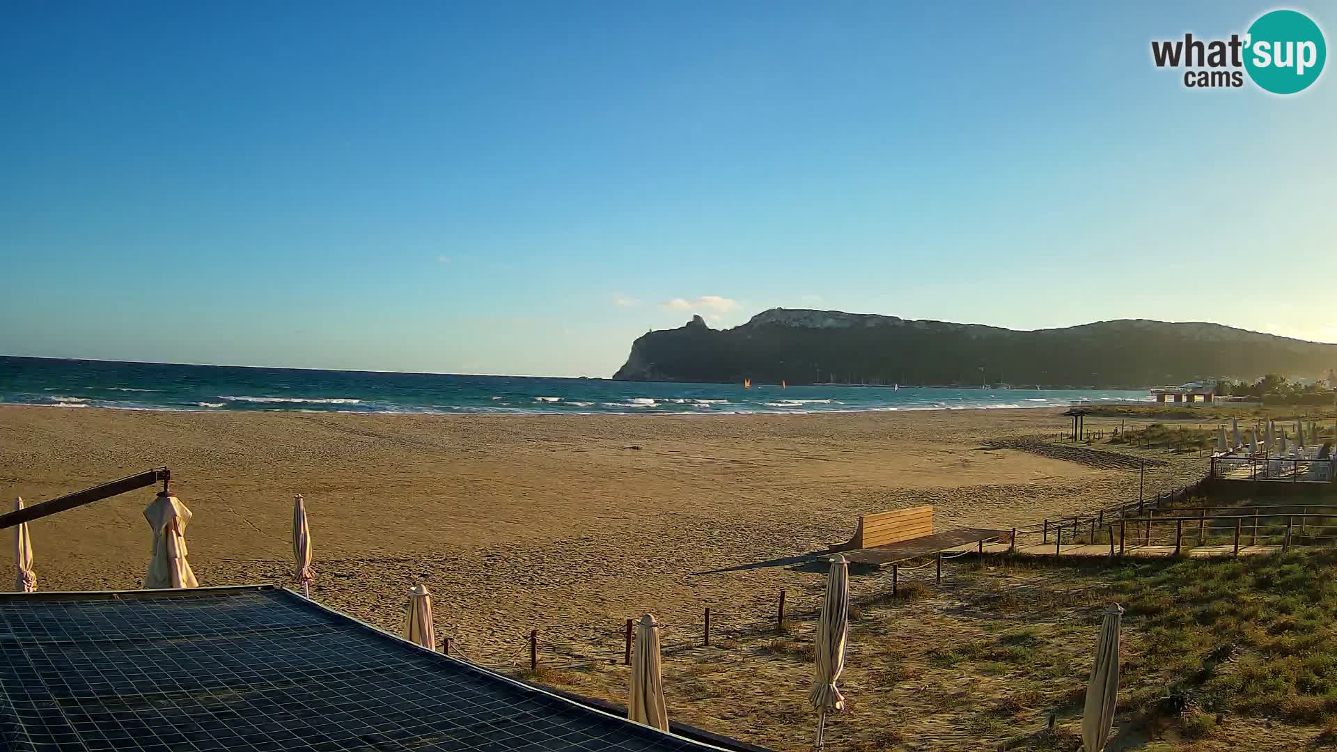 Webcam plage de Poetto | Cagliari | Sardaigne