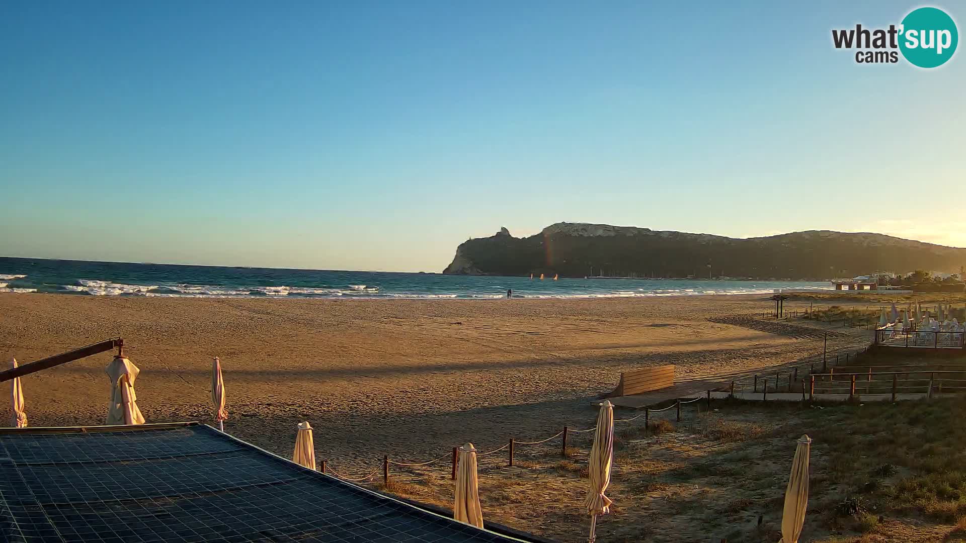 Webcam spiaggia del Poetto | Cagliari | Sardegna