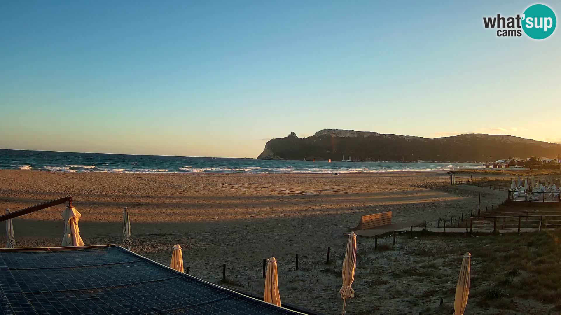 Webcam spiaggia del Poetto | Cagliari | Sardegna