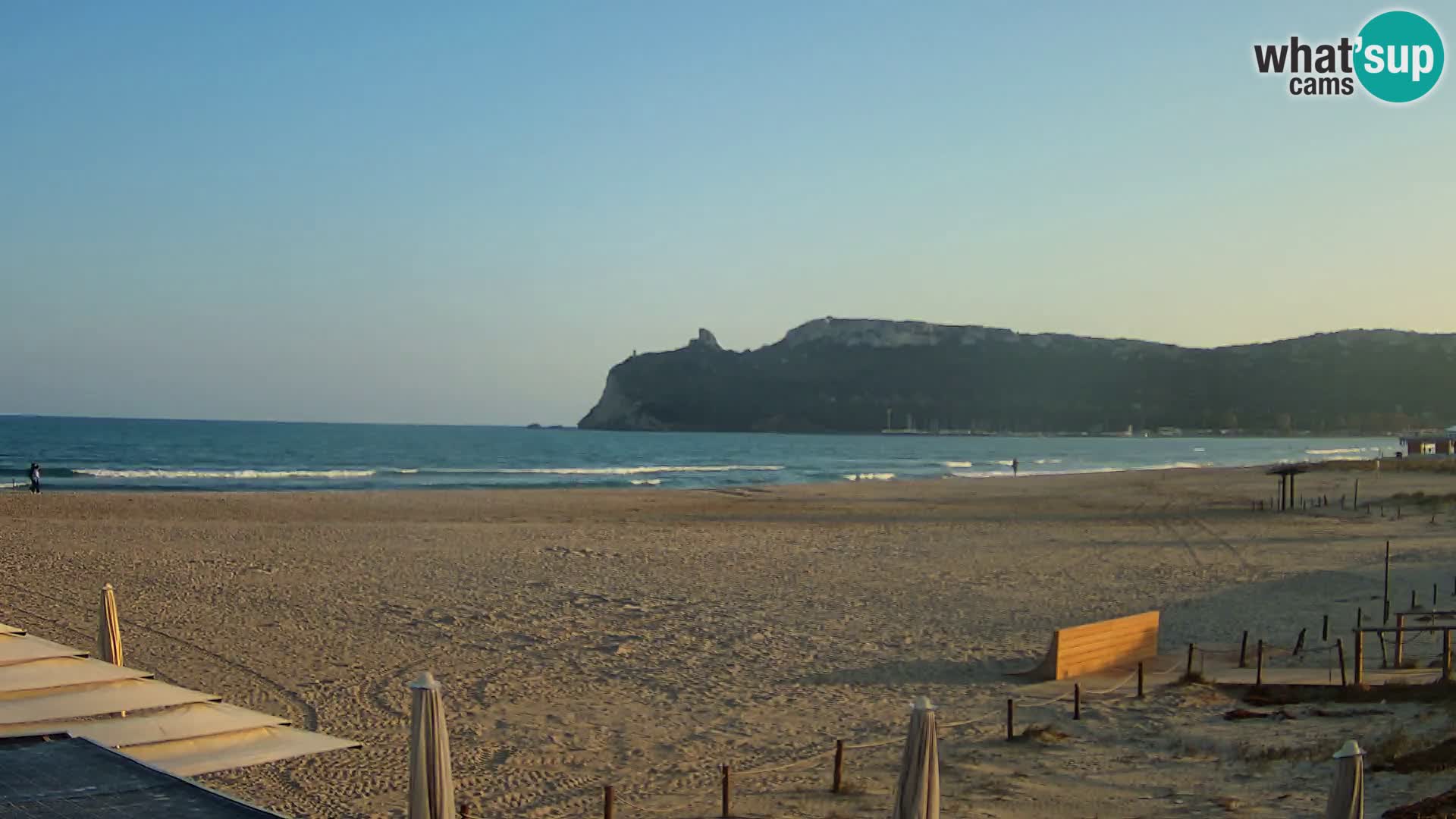 Poetto beach webcam | Cagliari | Sardinija