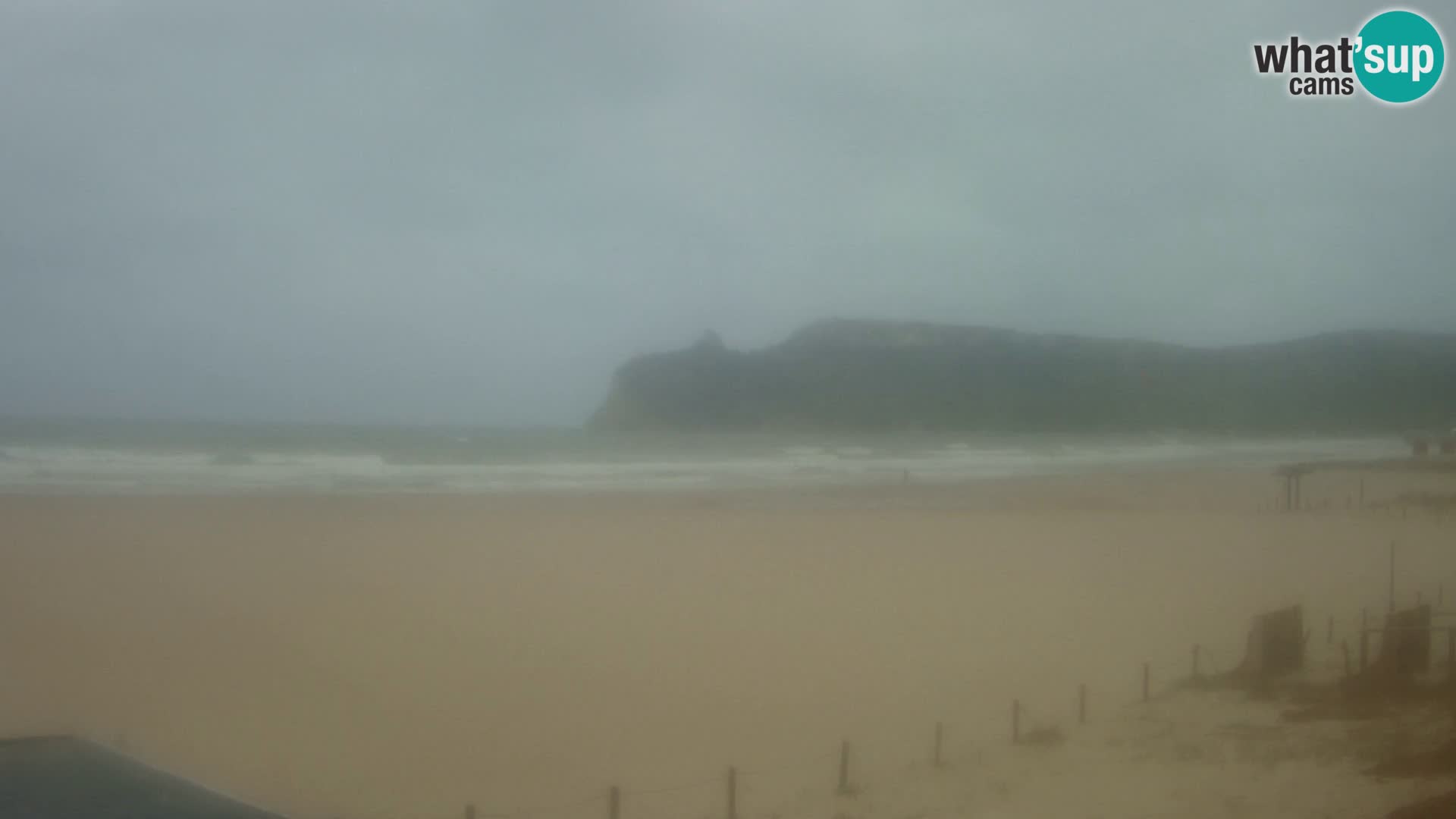 Poetto beach webcam | Cagliari | Sardinija