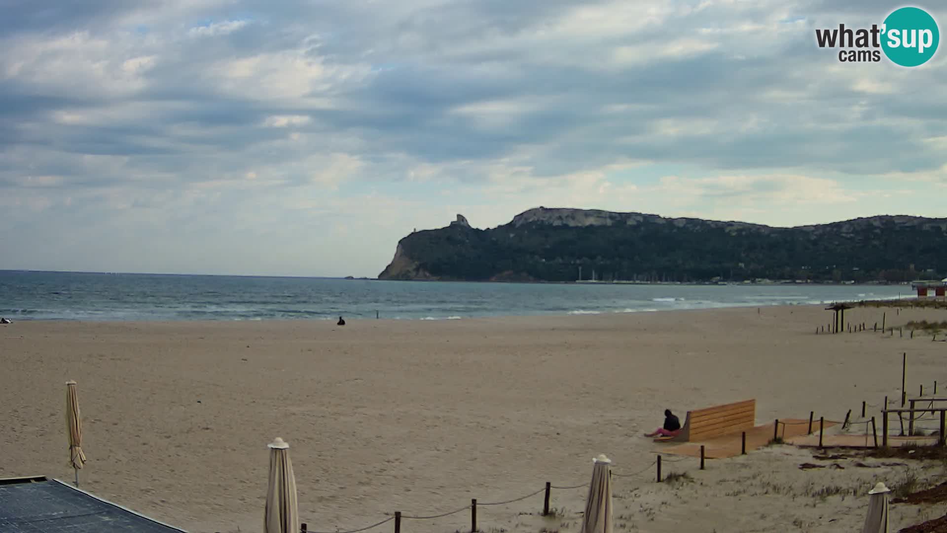 Poetto beach webcam | Cagliari | Sardinia