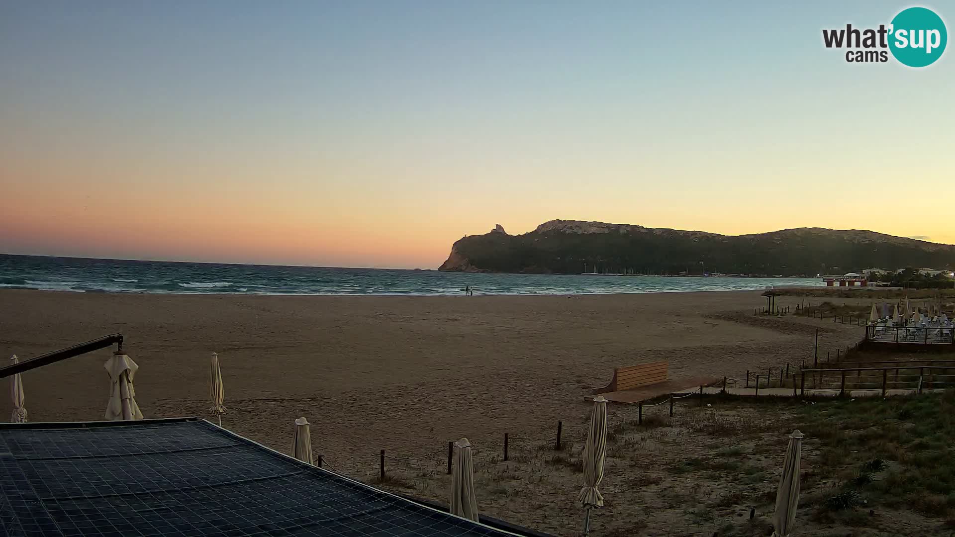 Poetto beach webcam | Cagliari | Sardinia