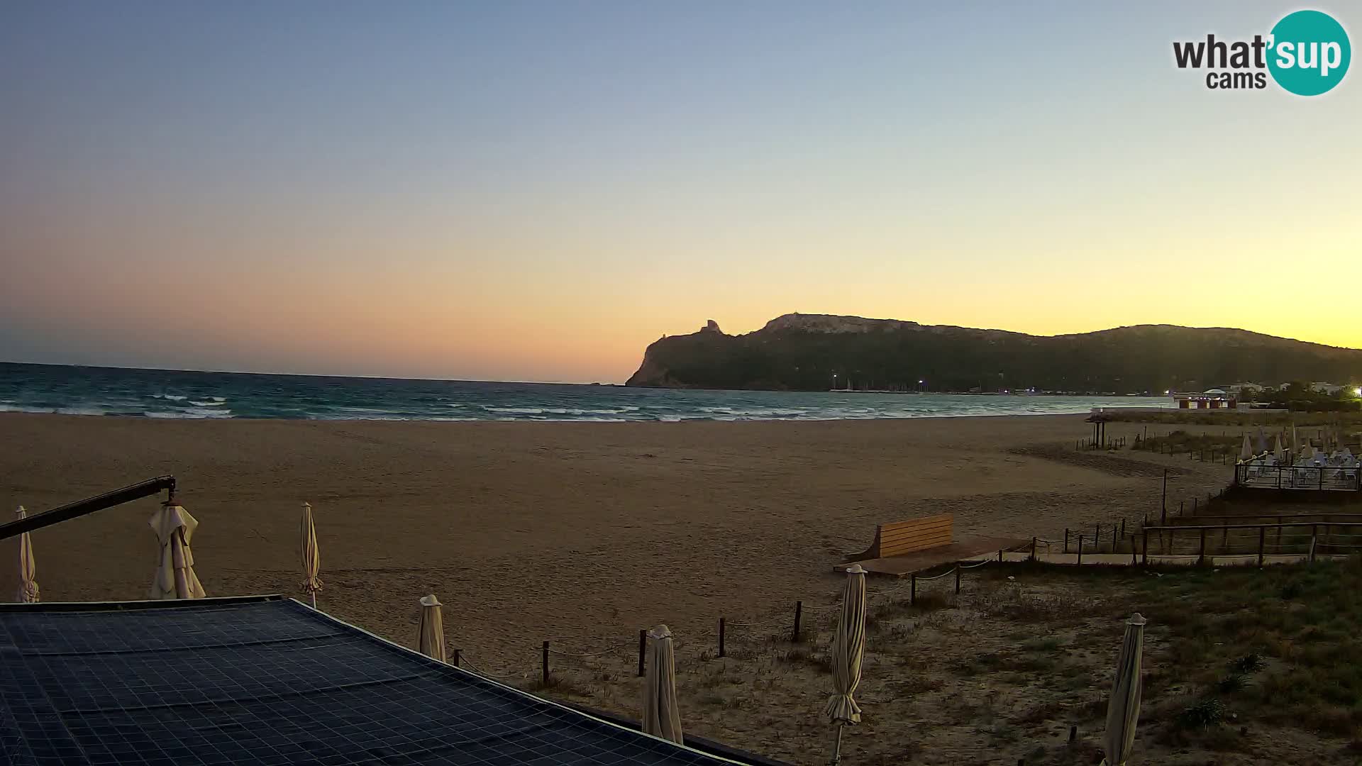 Poetto beach webcam | Cagliari | Sardinia
