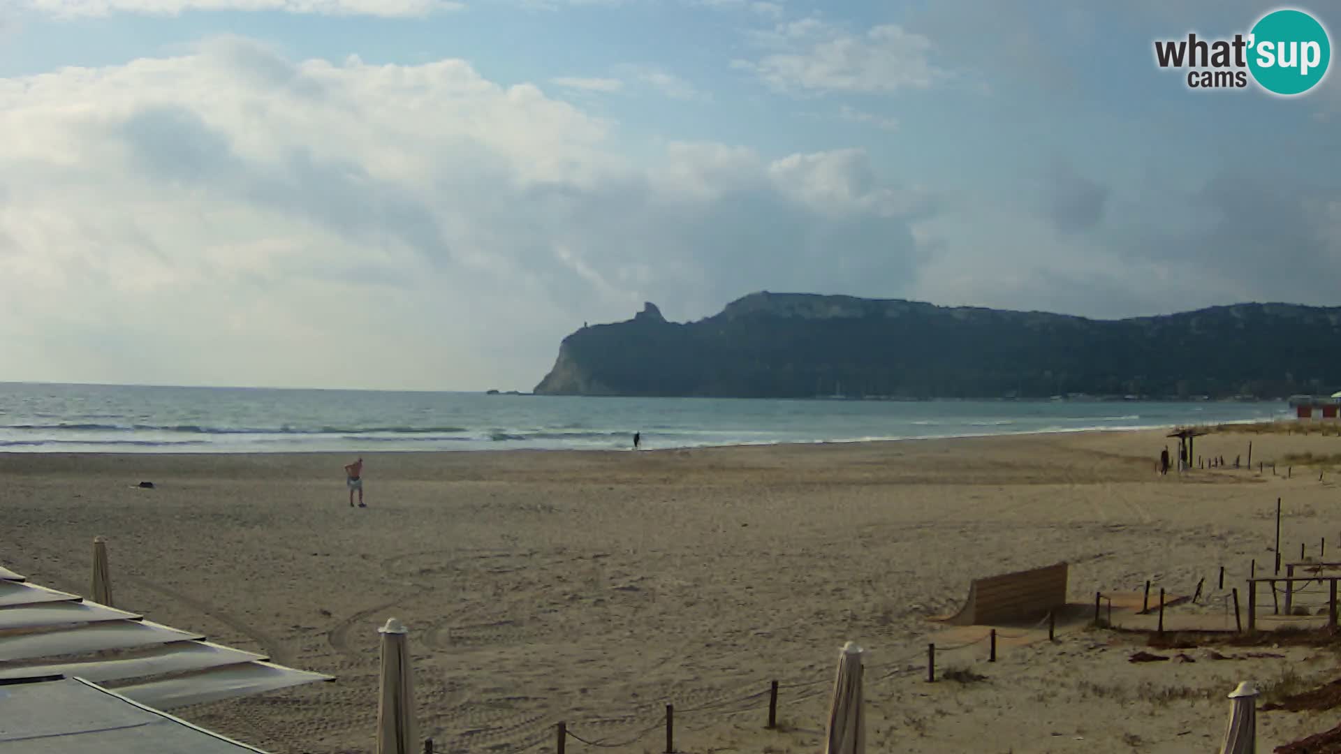 Webcam plage de Poetto | Cagliari | Sardaigne