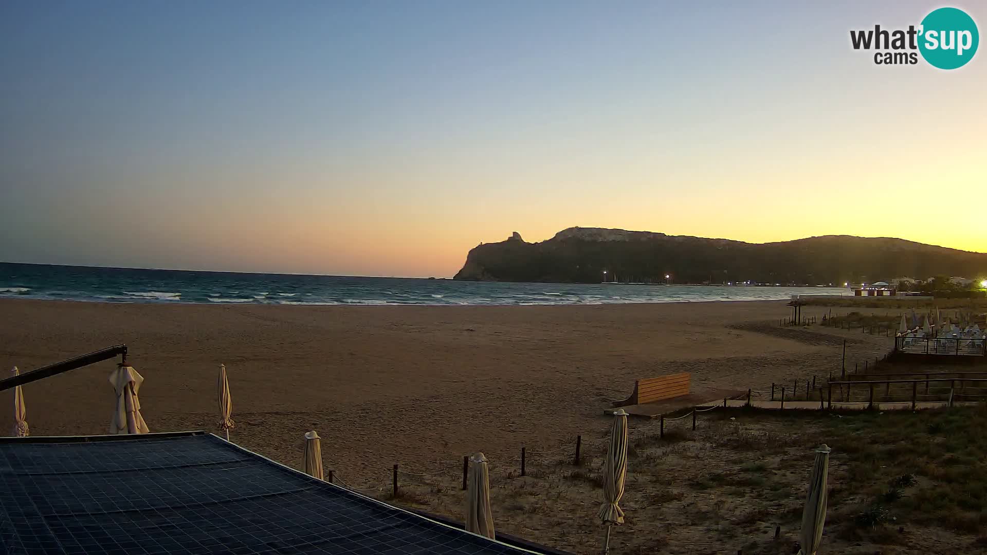 Poetto beach webcam | Cagliari | Sardinija