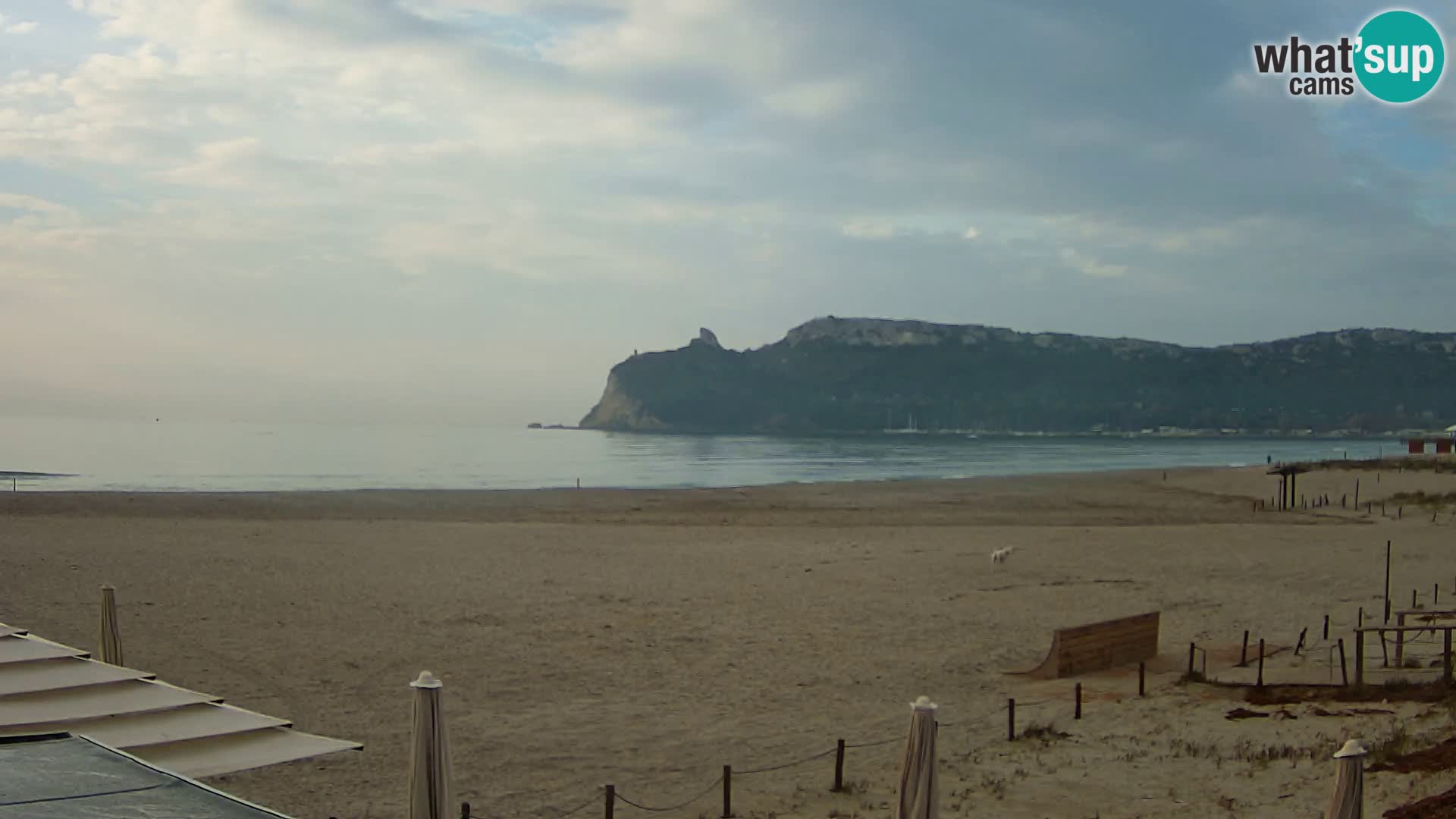 Poetto beach webcam | Cagliari | Sardinia