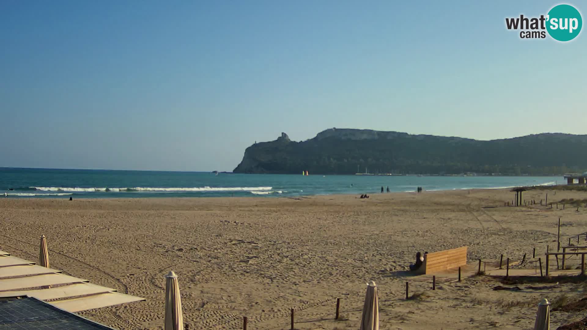 Webcam plage de Poetto | Cagliari | Sardaigne