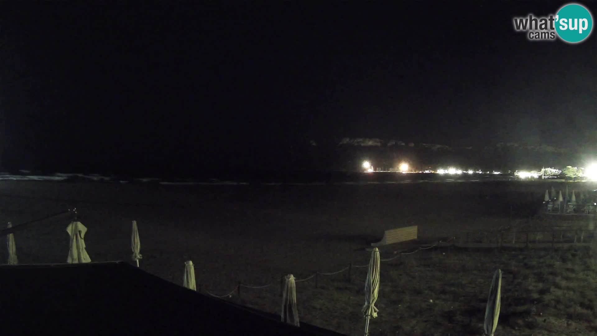 Poetto beach webcam | Cagliari | Sardinija