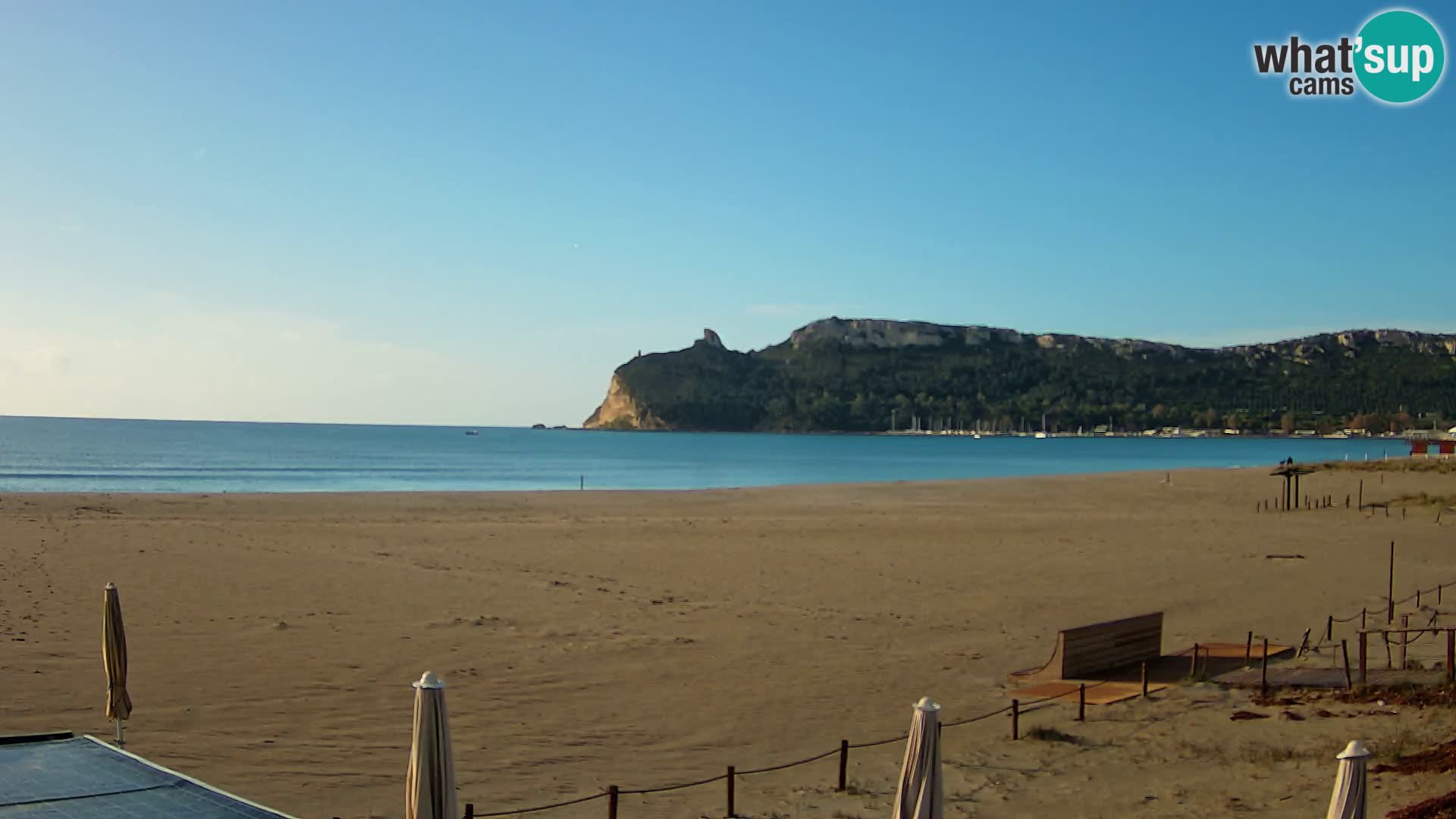 Webcam playa de Poetto | Cagliari | Cerdeña