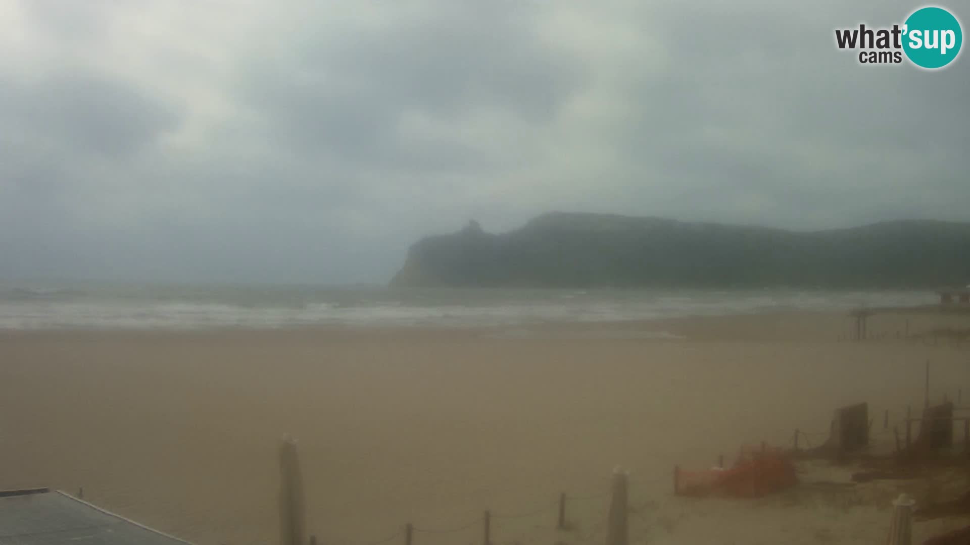 Poetto beach webcam | Cagliari | Sardinija