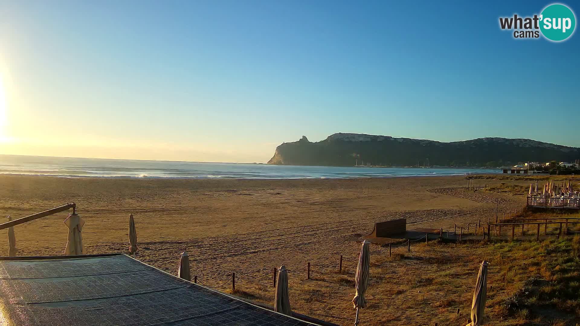 Poetto beach webcam | Cagliari | Sardinia