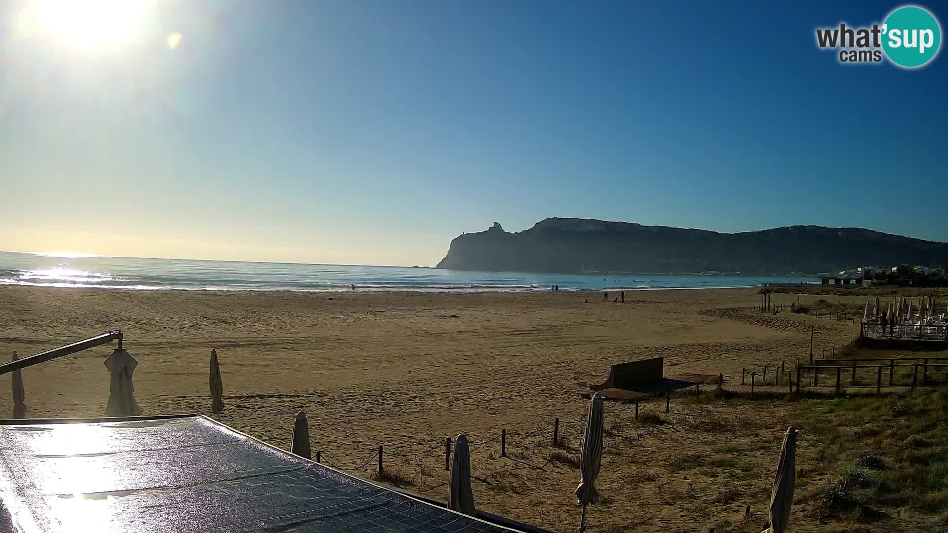 Webcam spiaggia del Poetto | Cagliari | Sardegna