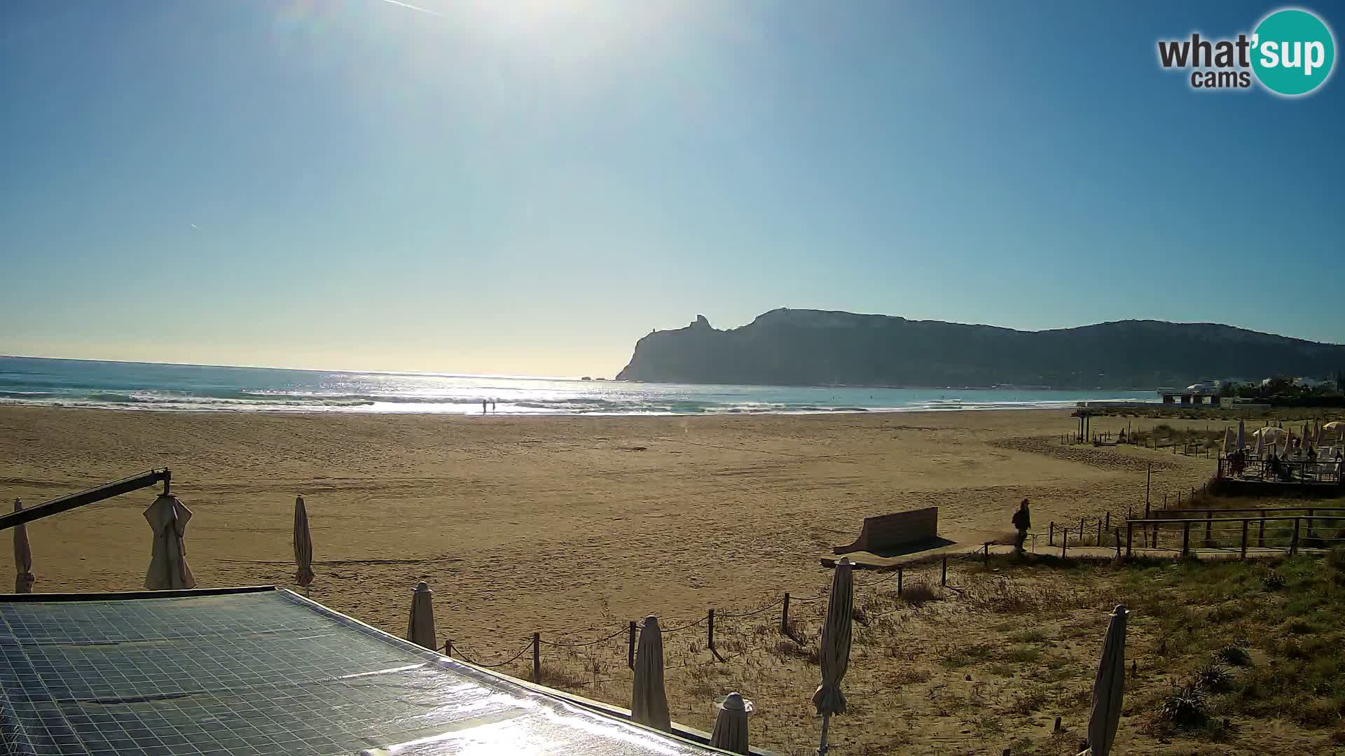 Webcam spiaggia del Poetto | Cagliari | Sardegna