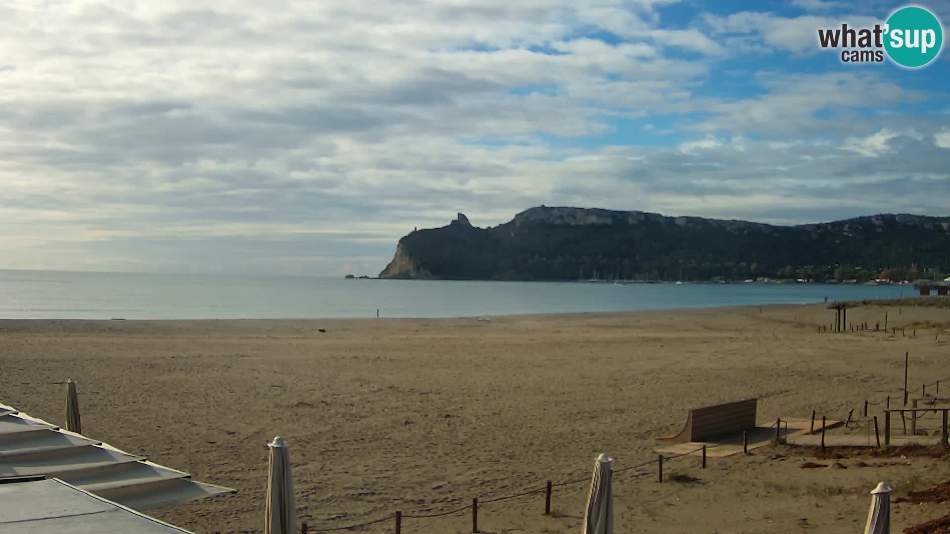 Poetto beach webcam | Cagliari | Sardinija