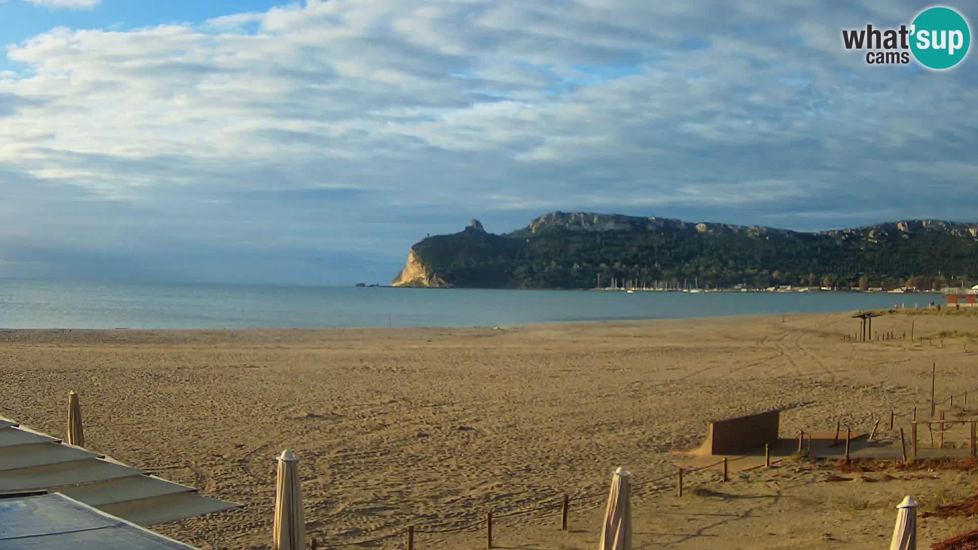 Poetto beach webcam | Cagliari | Sardinija