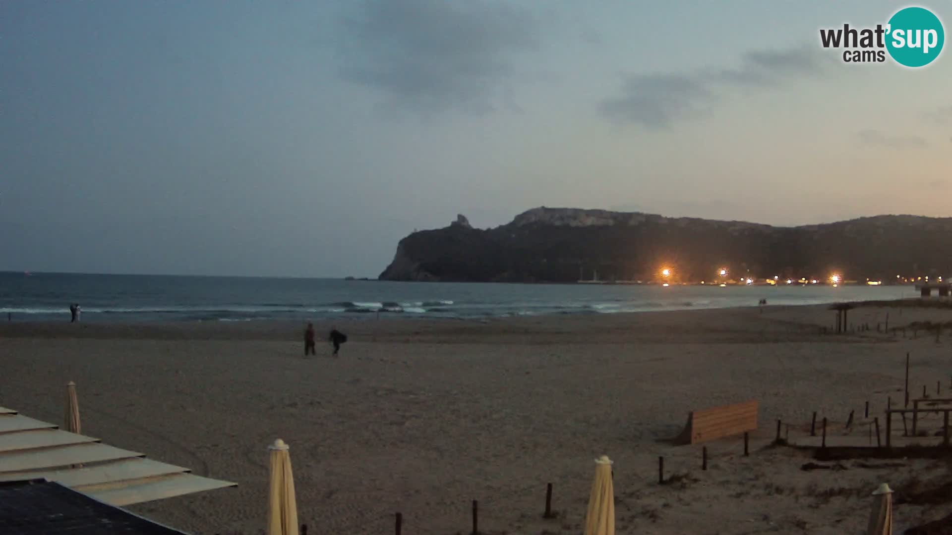 Webcam plage de Poetto | Cagliari | Sardaigne