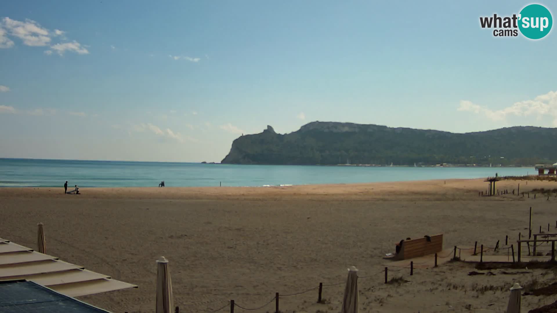 Poetto Strand Webcam | Cagliari | Sardinien