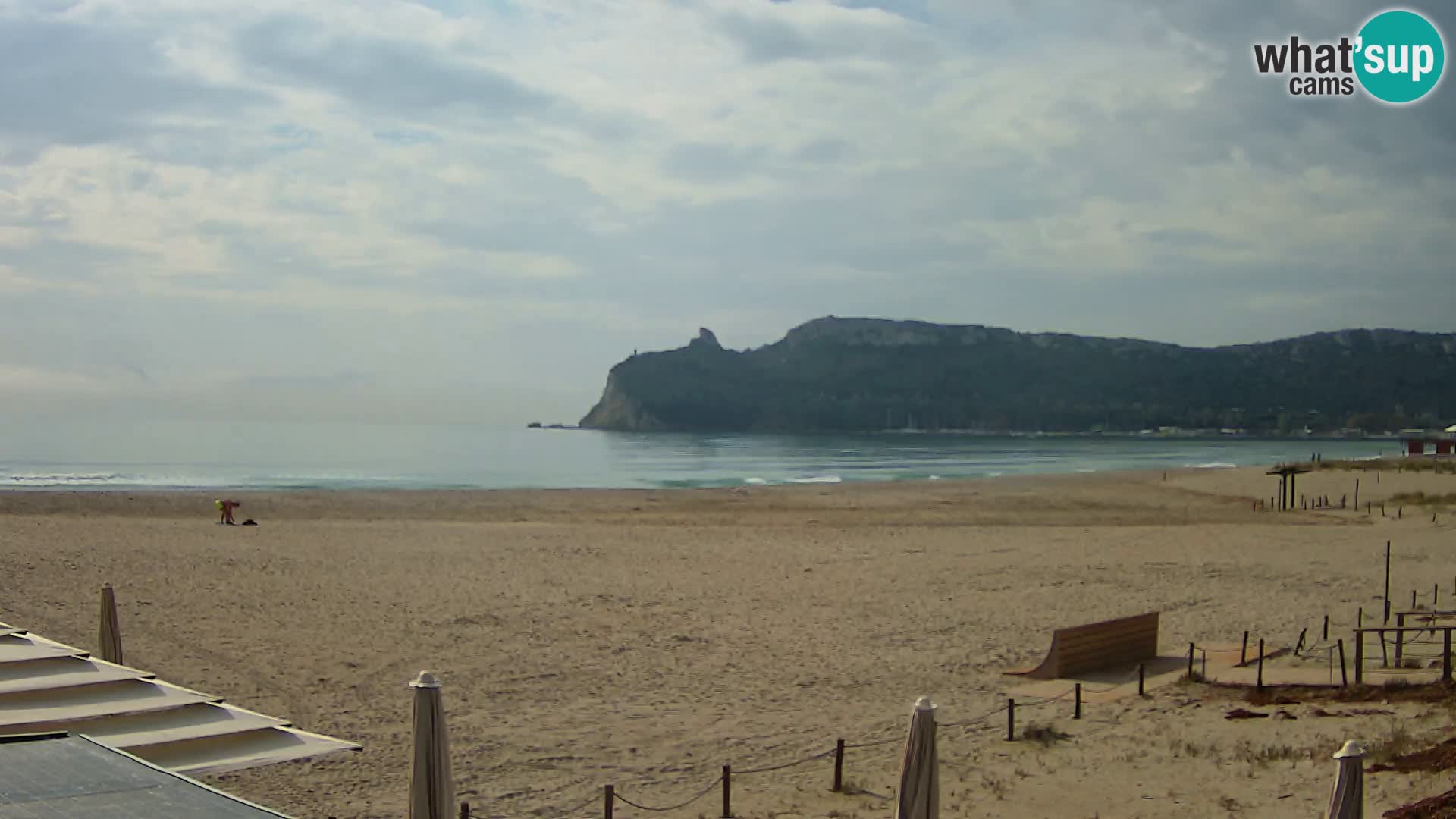 Poetto beach webcam | Cagliari | Sardinia