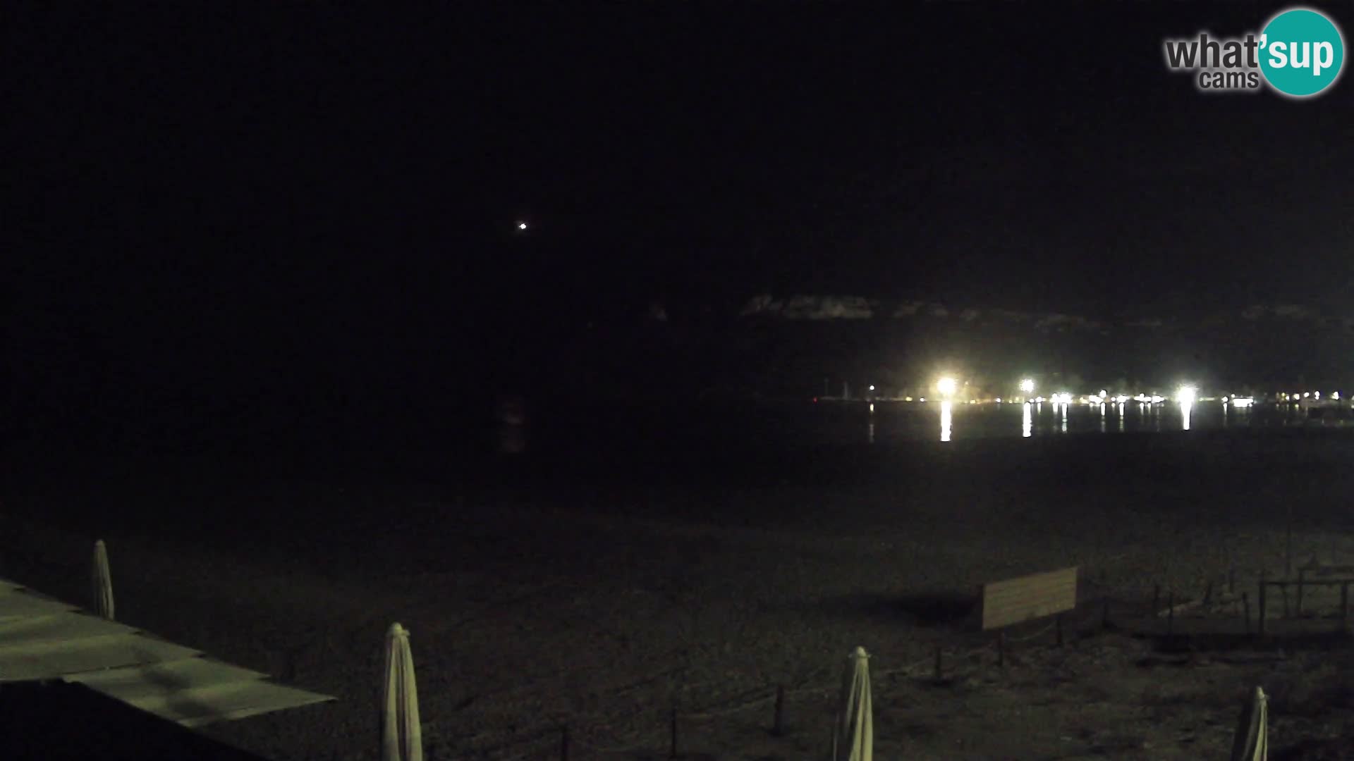 Poetto beach webcam | Cagliari | Sardinija