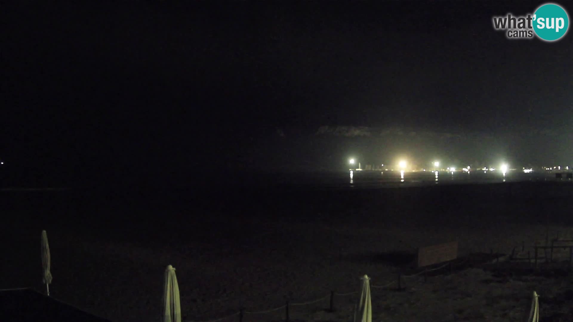 Poetto beach webcam | Cagliari | Sardinia