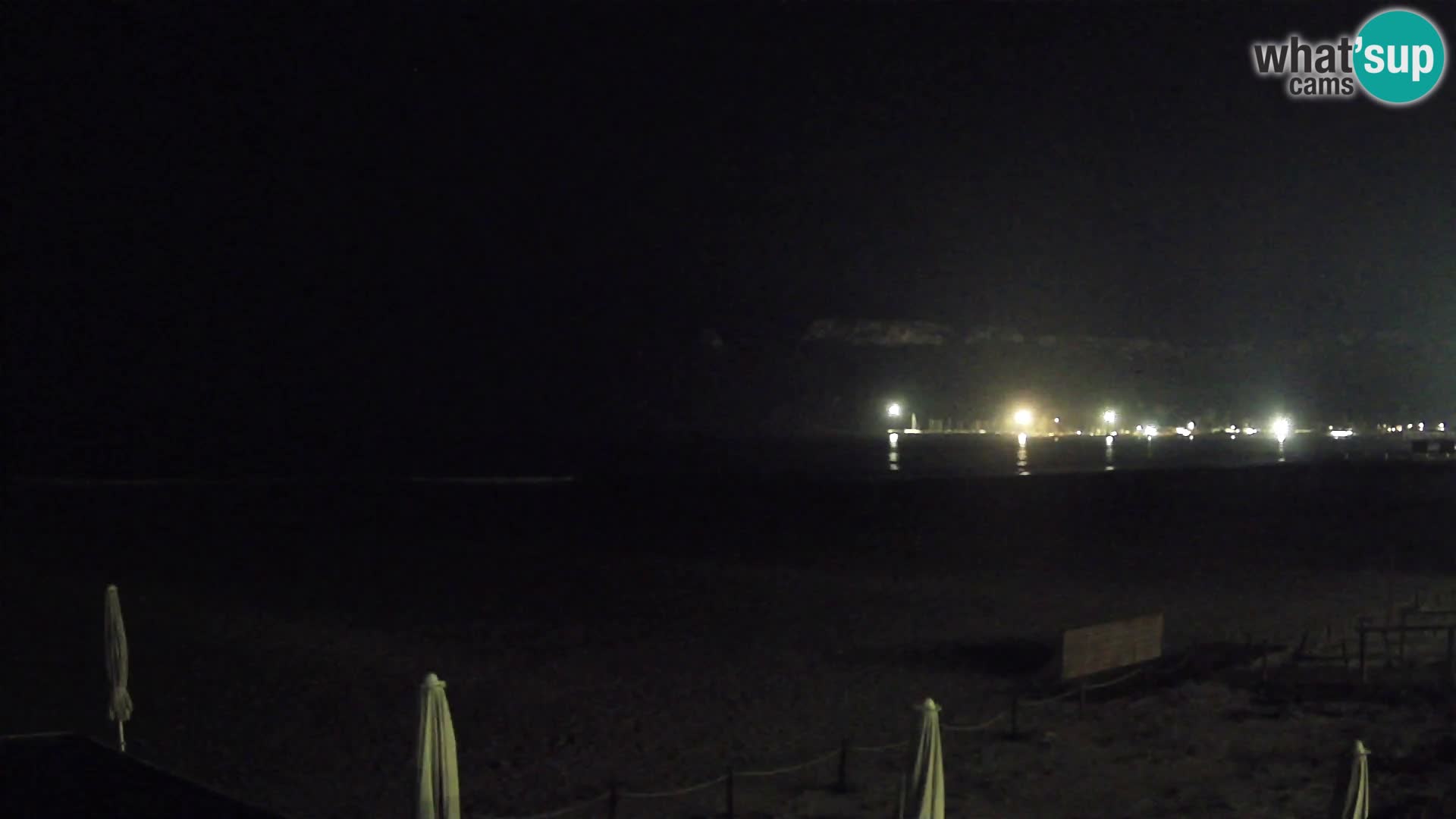Poetto beach webcam | Cagliari | Sardinija