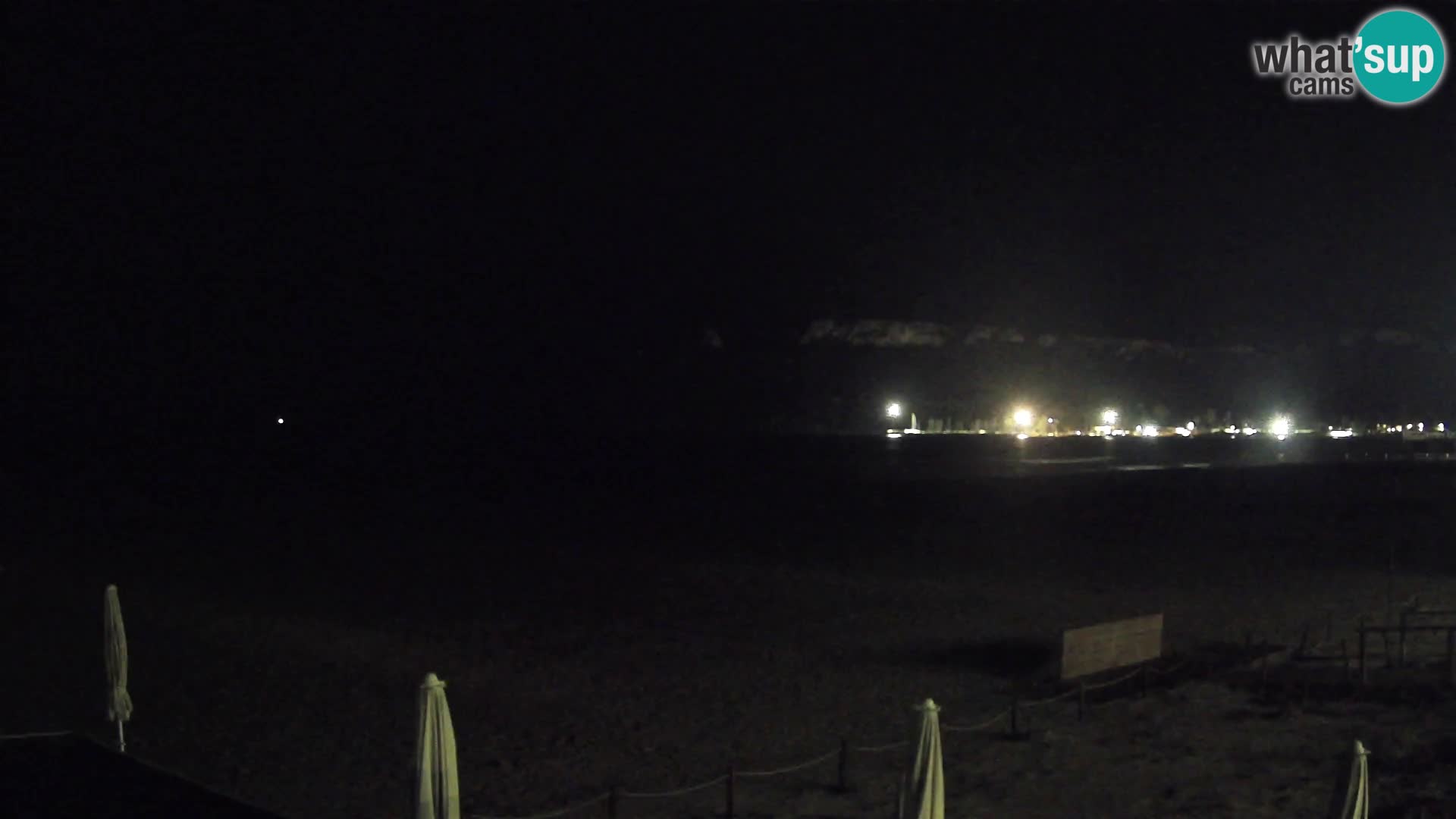Poetto Strand Webcam | Cagliari | Sardinien