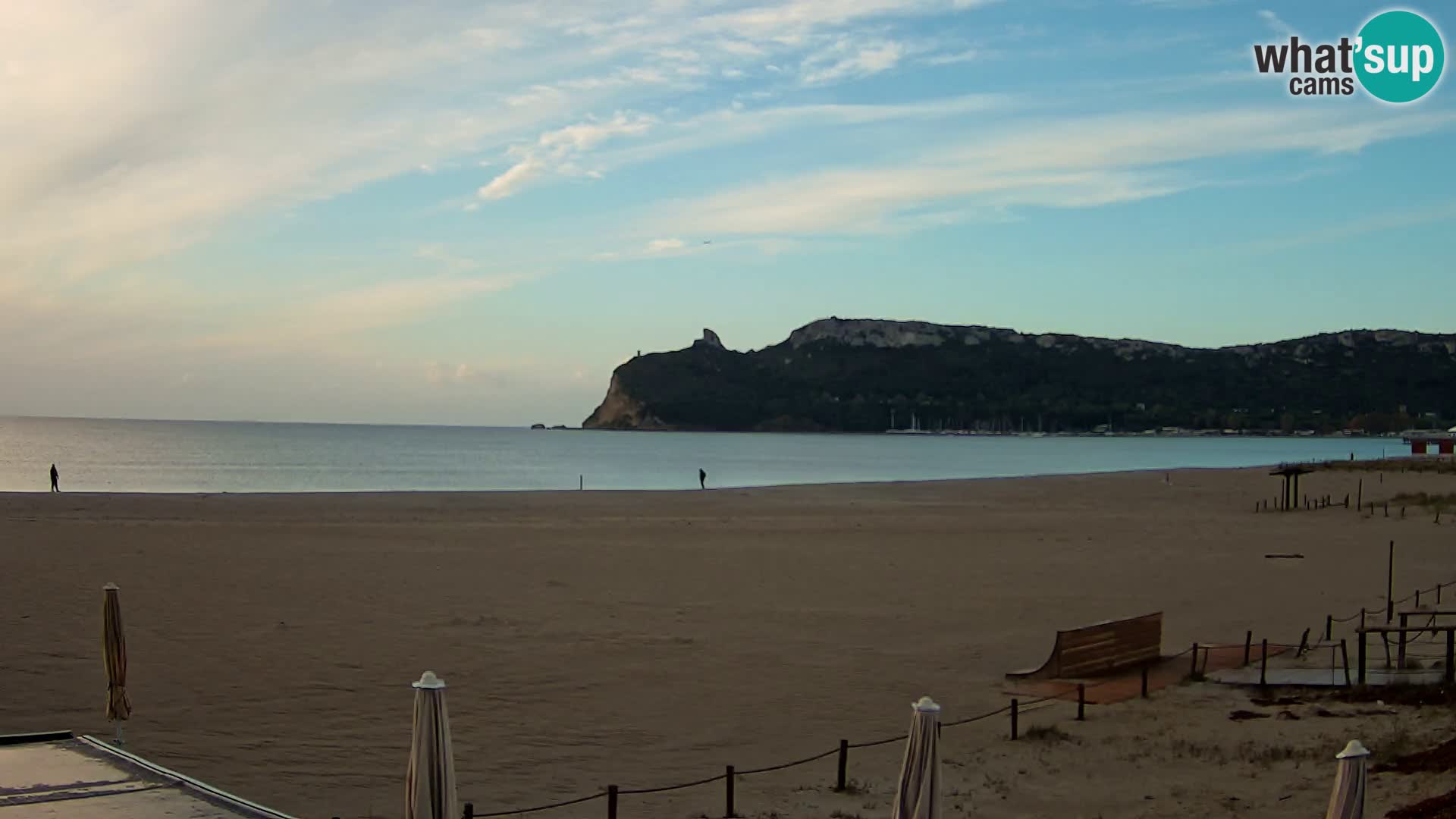 Poetto beach webcam | Cagliari | Sardinija