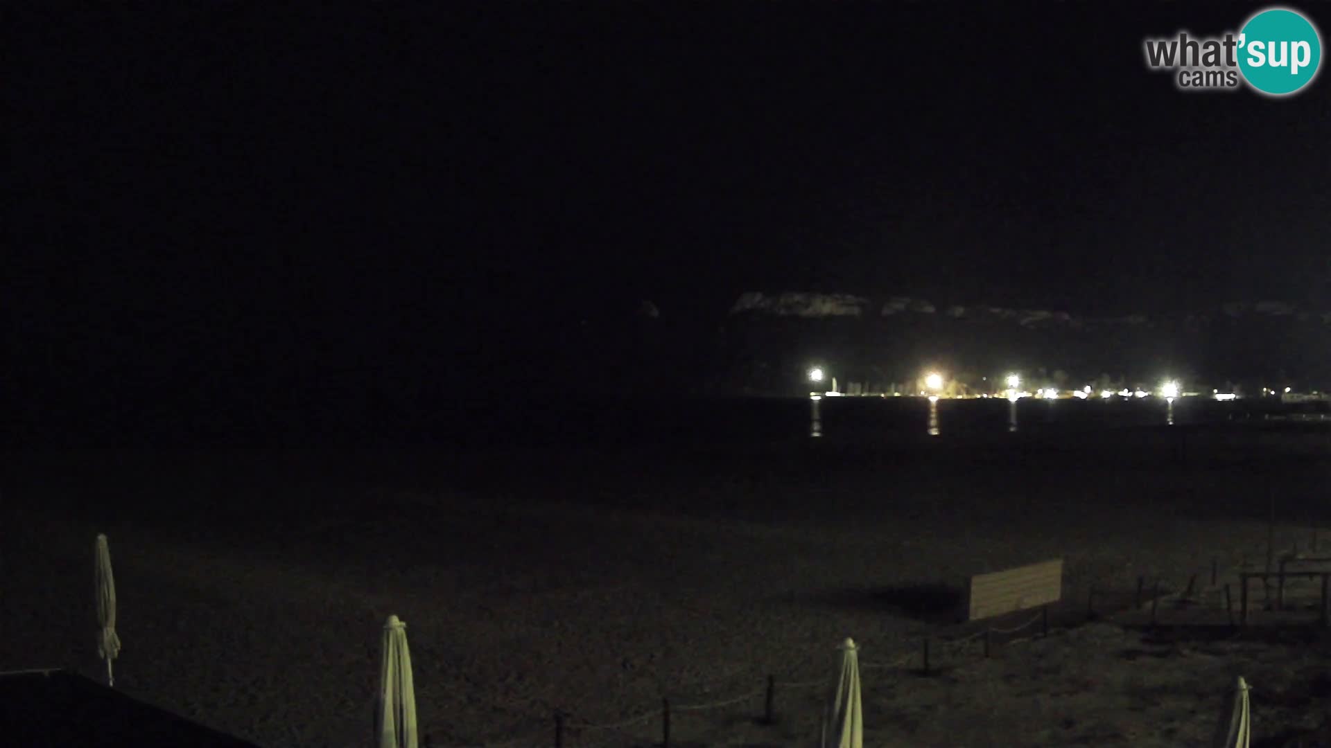 Poetto beach webcam | Cagliari | Sardinija